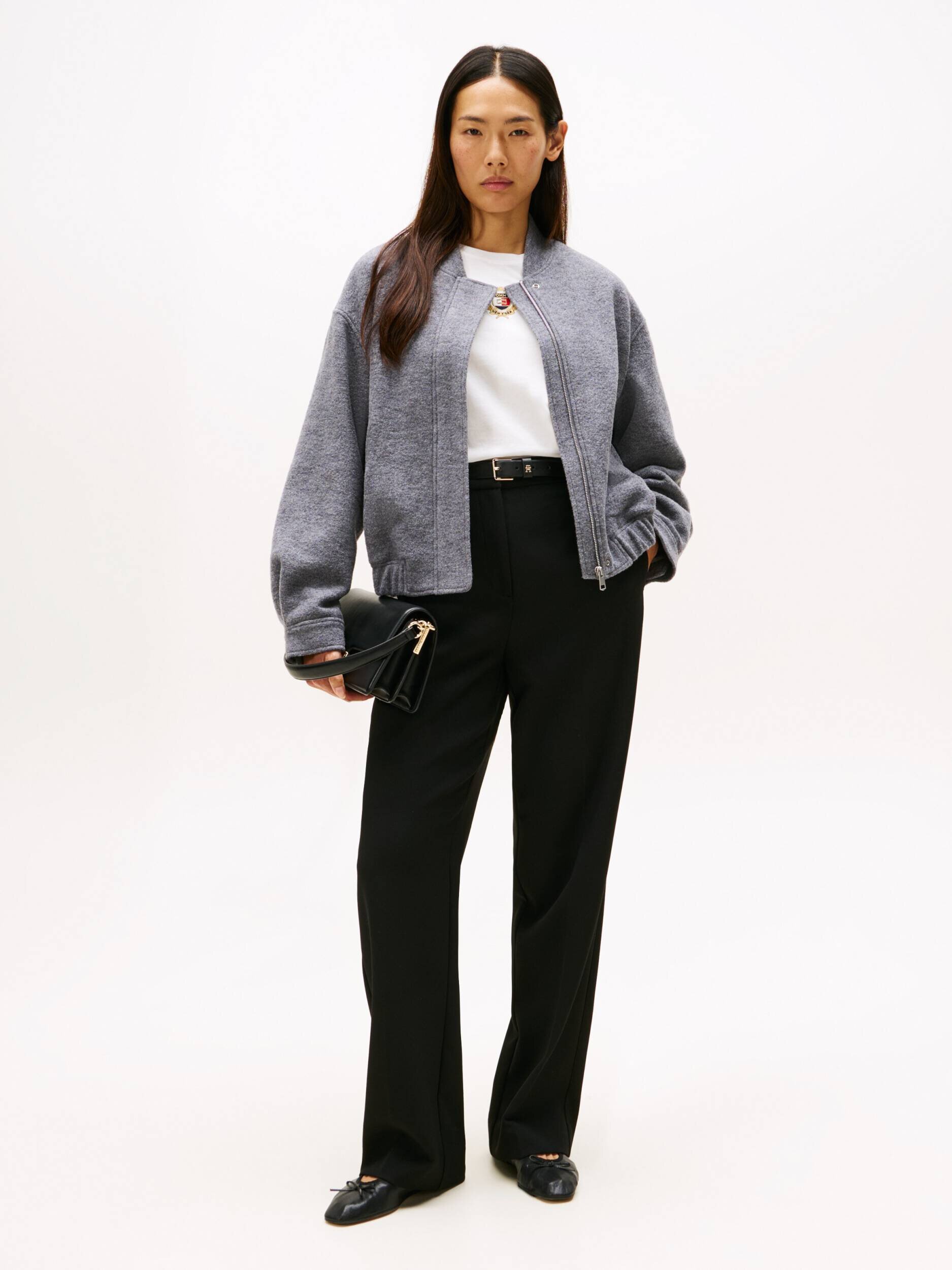 Tommy Hilfiger De lână geacă bomber | regular fit