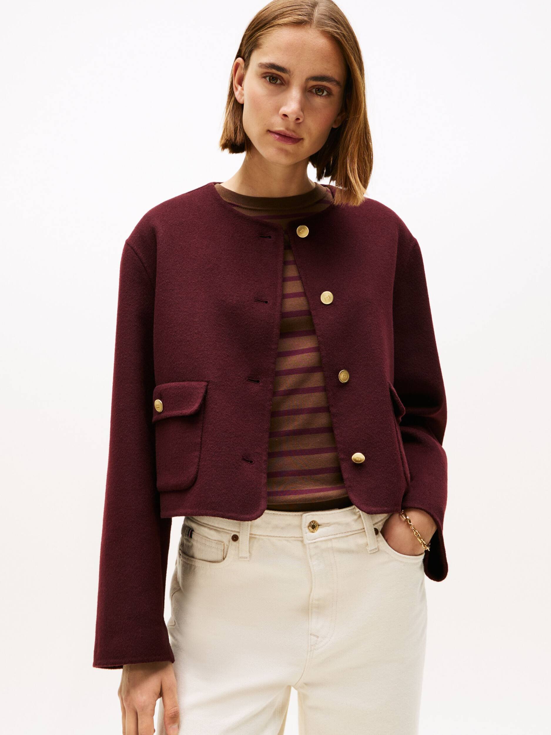 Tommy Hilfiger De lână geacă | regular fit