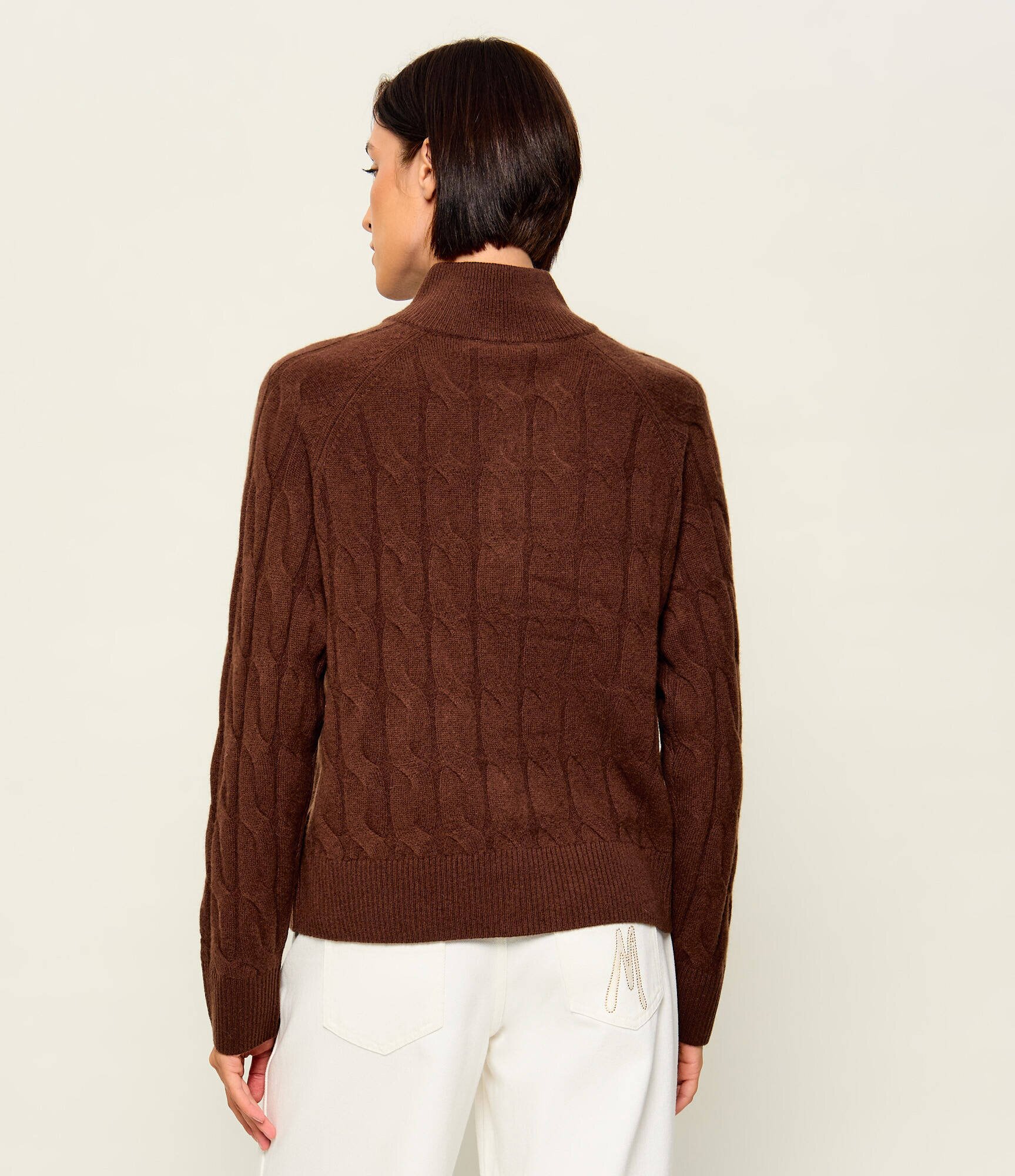 Tommy Hilfiger De lână guler înalt Henley | Relaxed fit