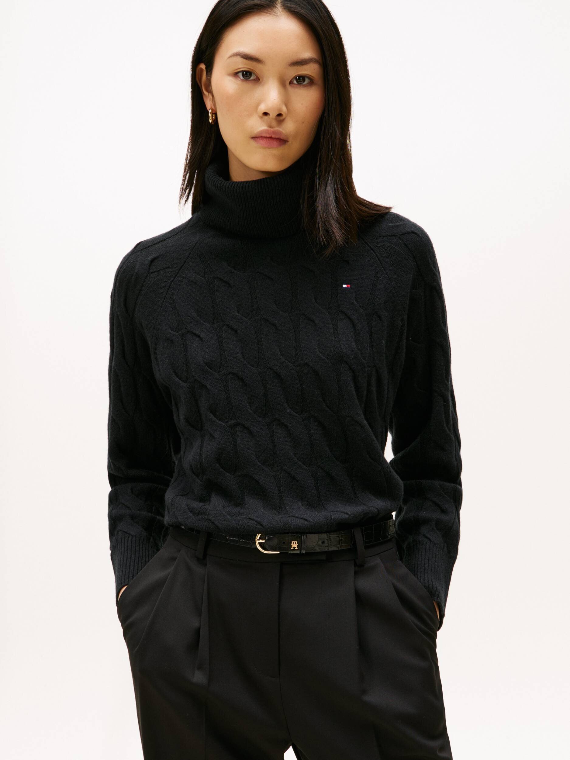 Tommy Hilfiger De lână maletă | Loose fit