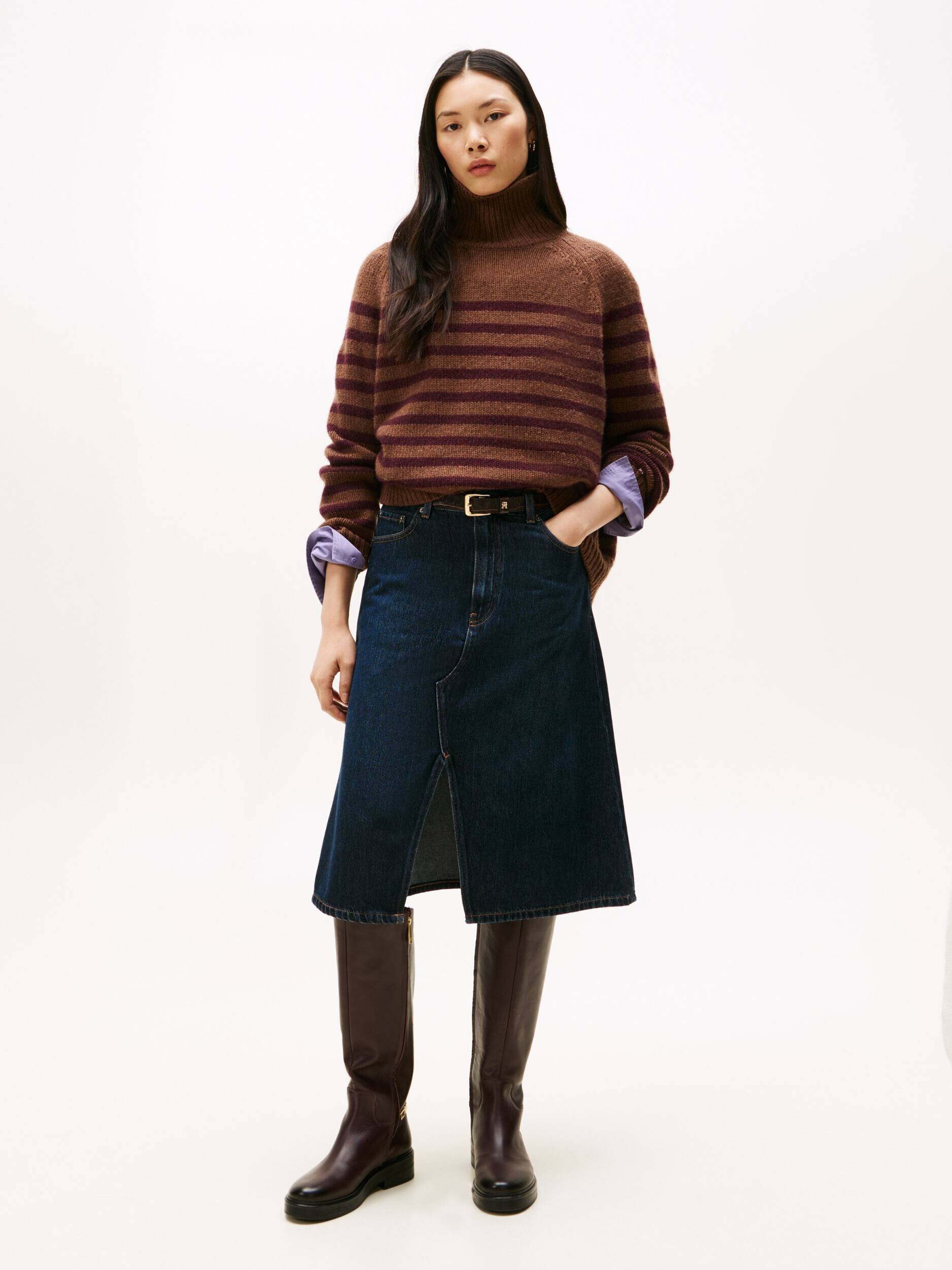 Tommy Hilfiger De lână maletă | Loose fit cu adaos de cașmir