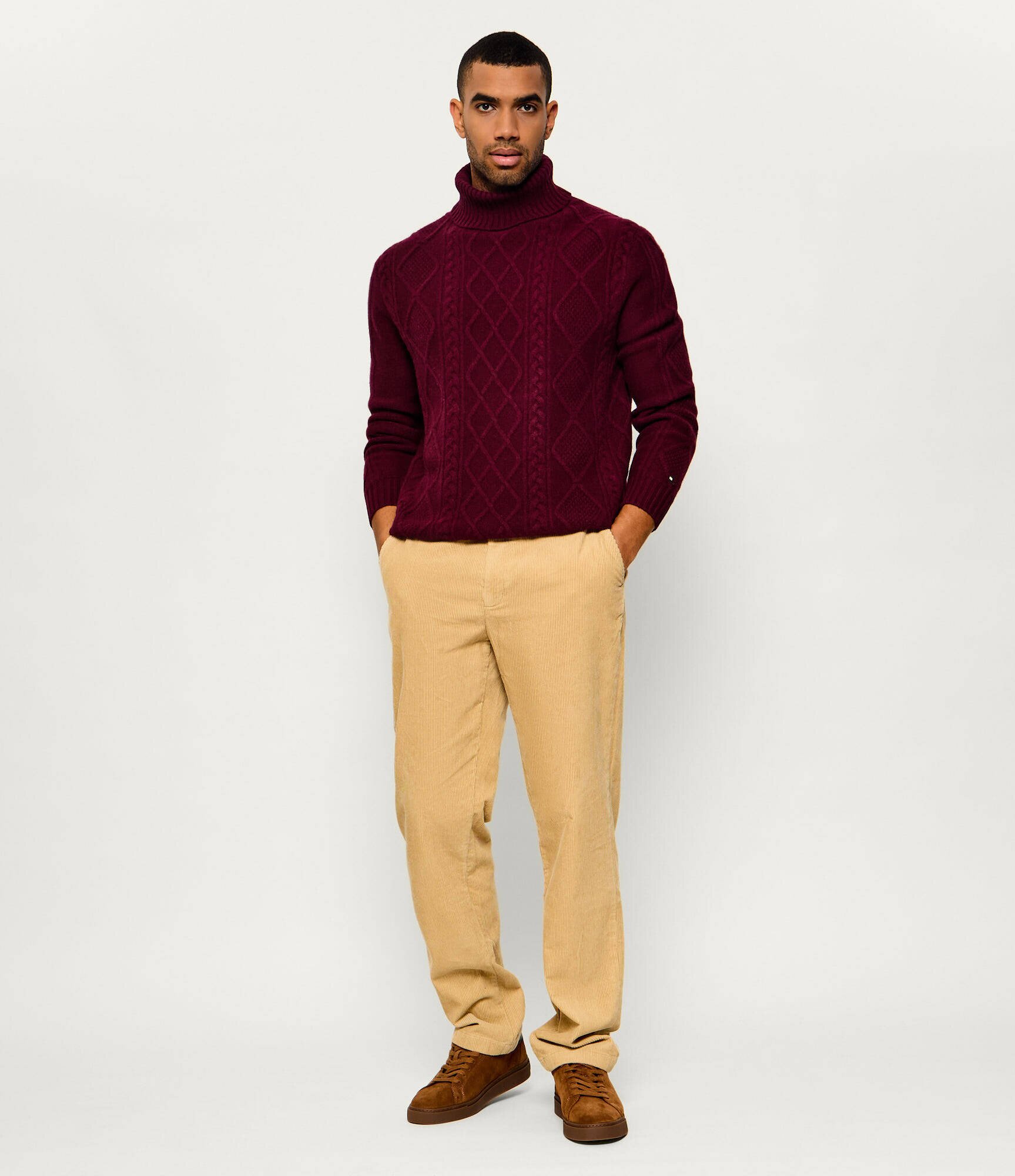 Tommy Hilfiger De lână maletă | regular fit cu adaos de cașmir