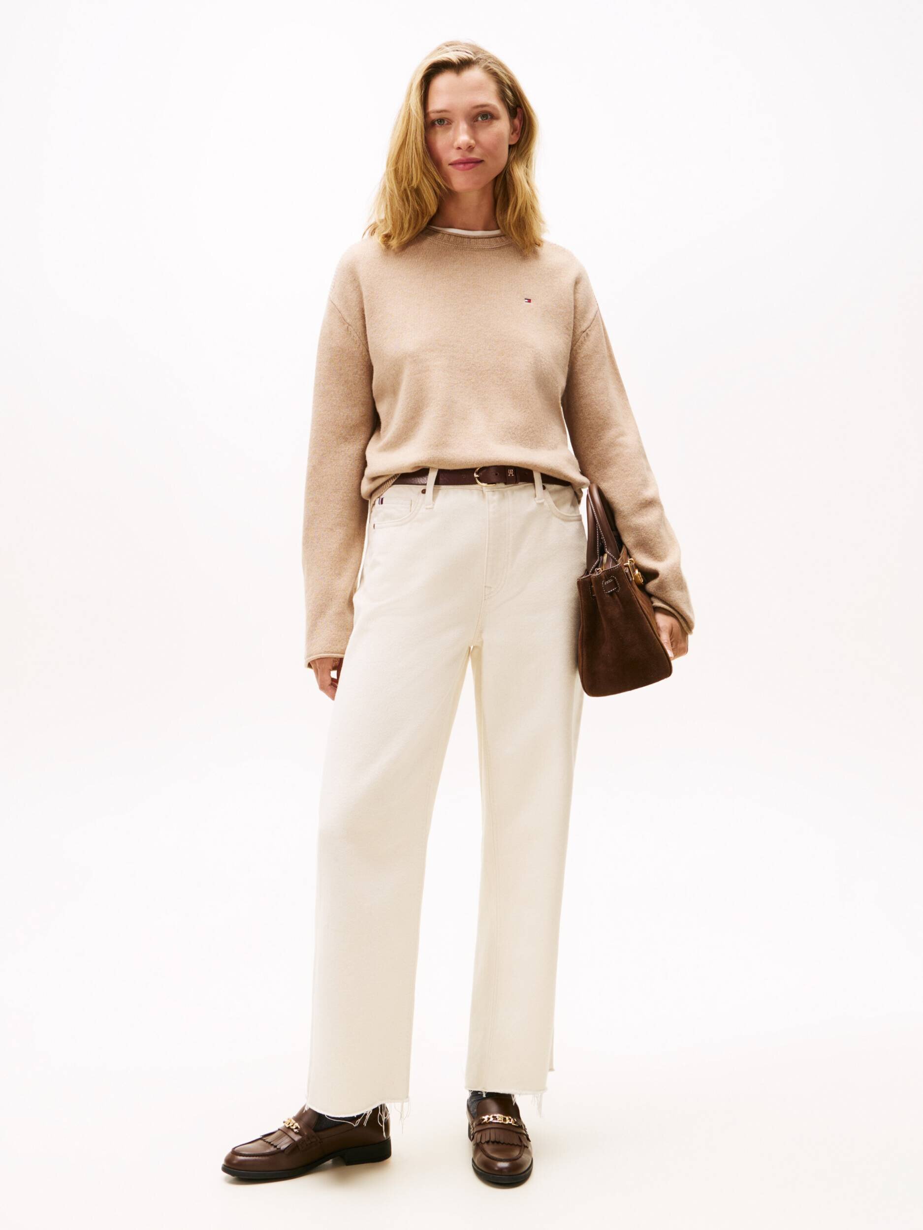 Tommy Hilfiger De lână pulover | Loose fit