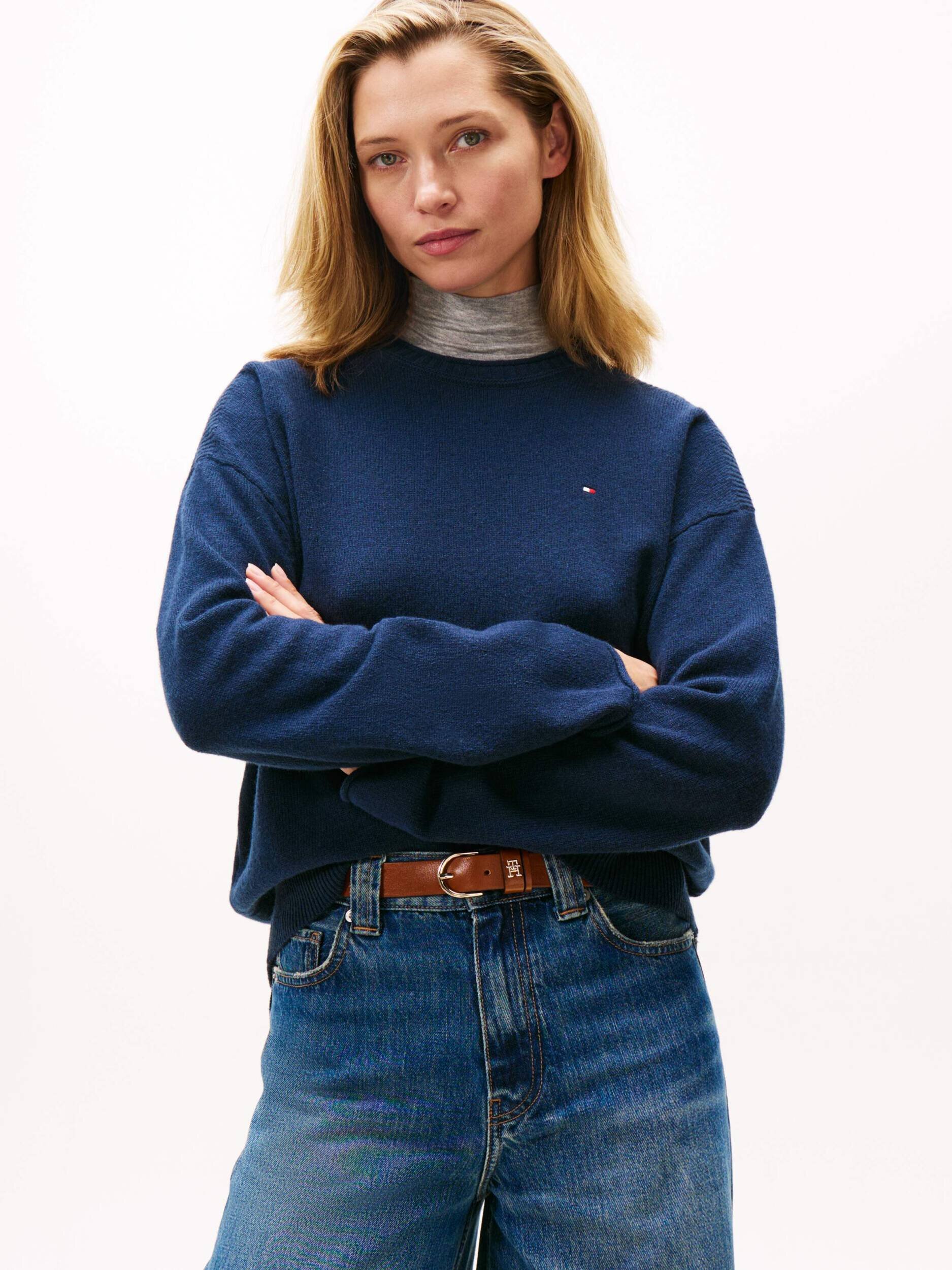 Tommy Hilfiger De lână pulover | Loose fit