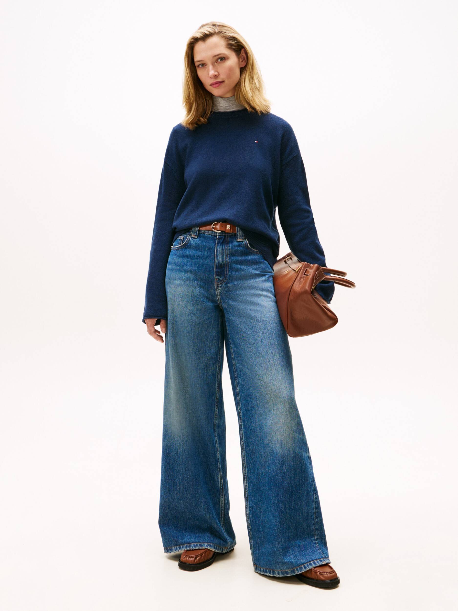 Tommy Hilfiger De lână pulover | Loose fit