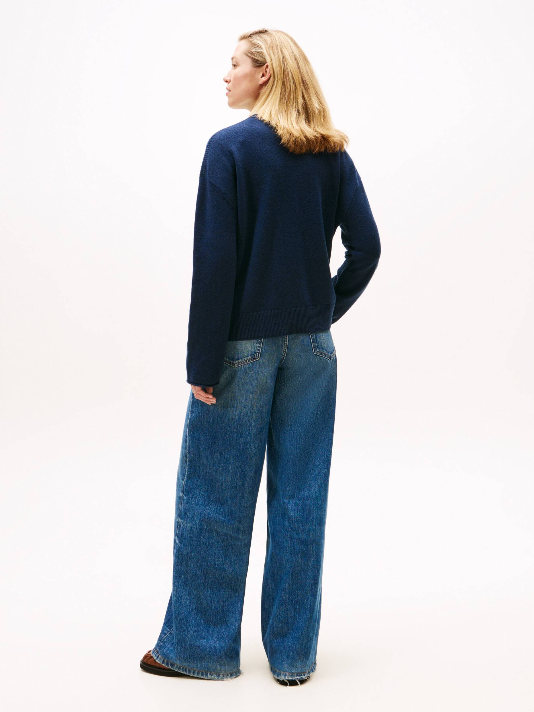 Tommy Hilfiger De lână pulover | Loose fit