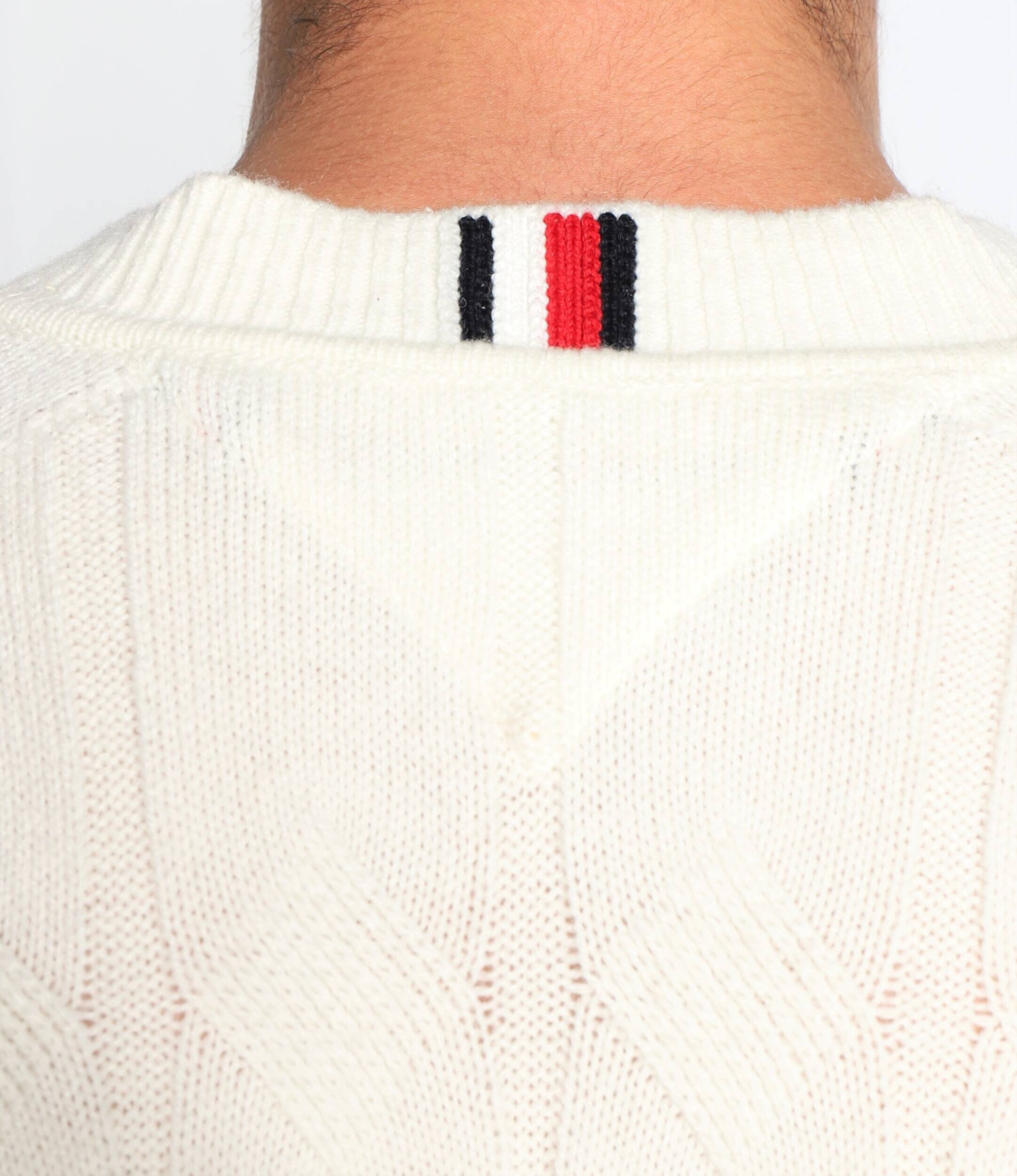 Tommy Hilfiger de lână pulover monogram cable cricket | oversize fit