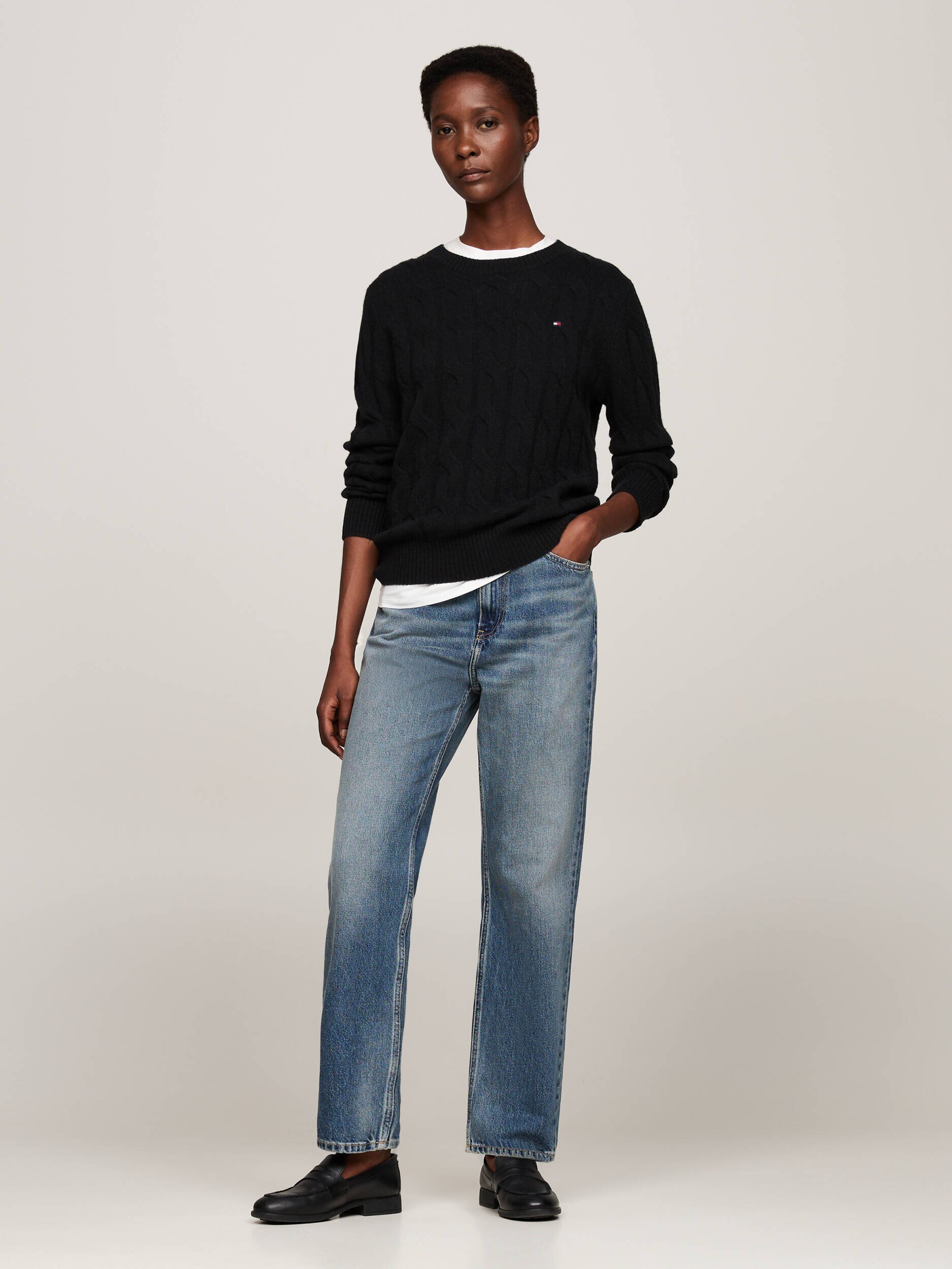 Tommy Hilfiger De lână pulover | Regular Fit