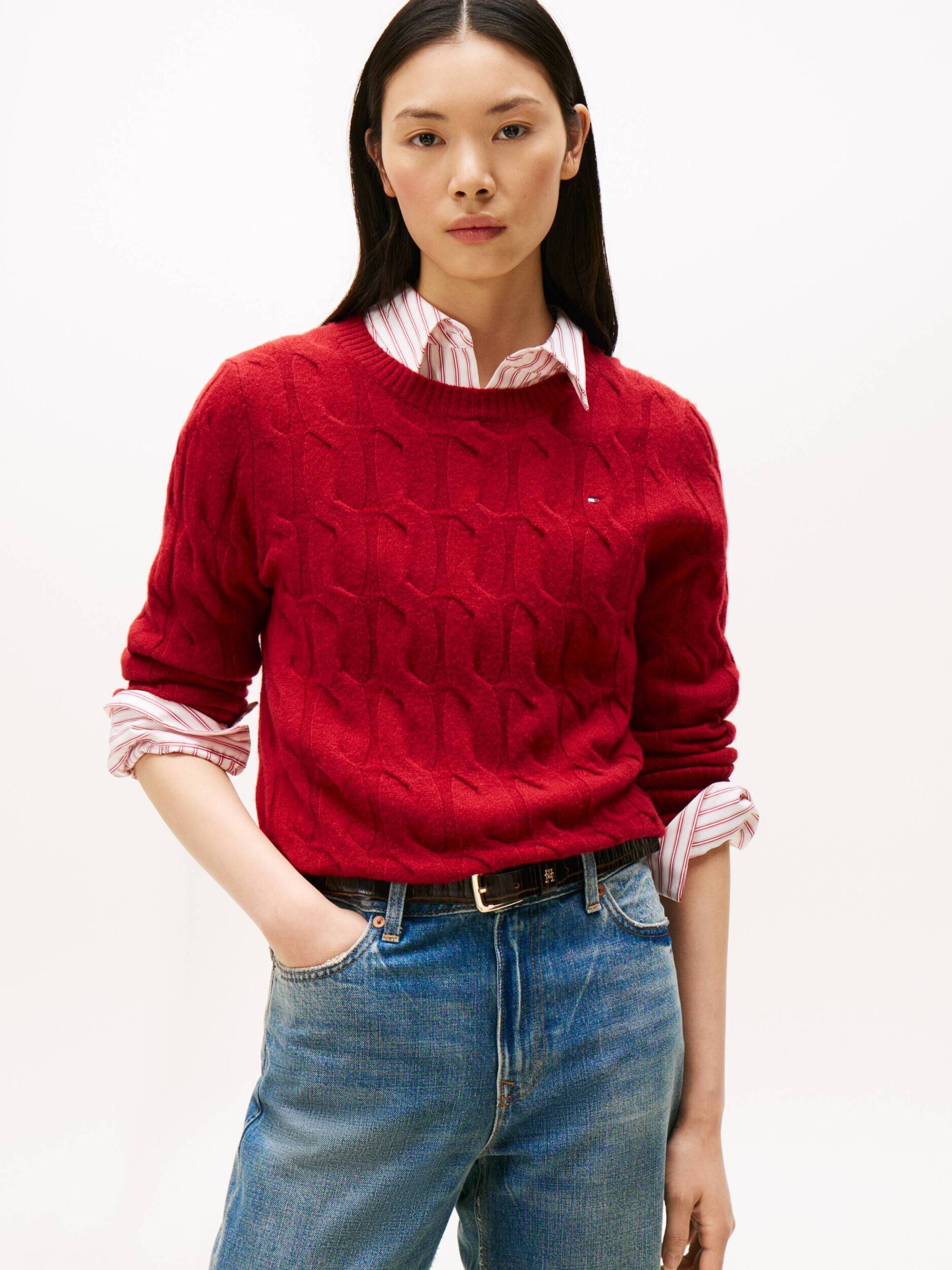 Tommy Hilfiger De lână pulover | regular fit
