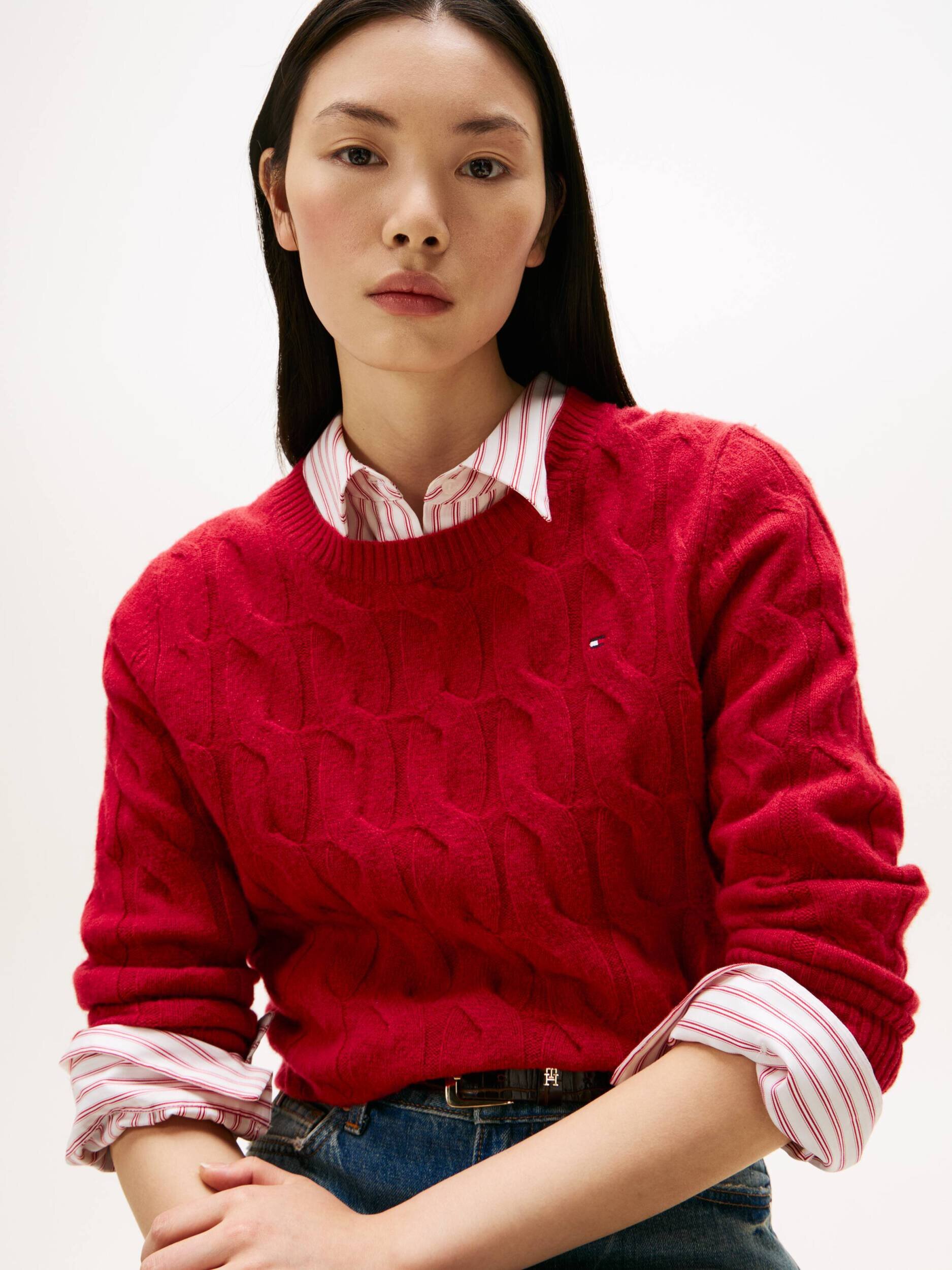 Tommy Hilfiger De lână pulover | regular fit