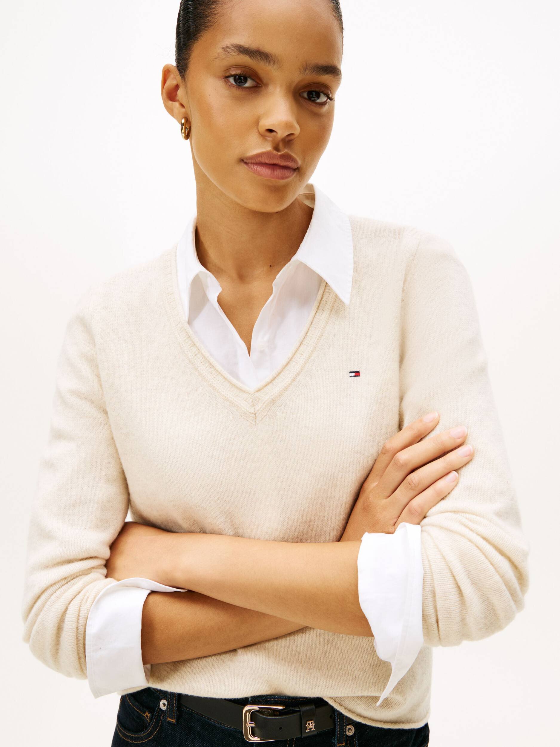 Tommy Hilfiger De lână pulover | regular fit