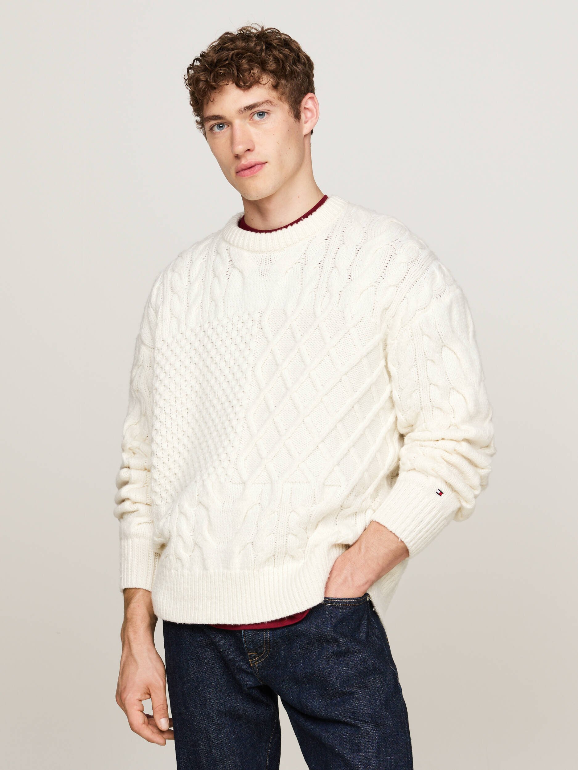 Tommy Hilfiger De lână pulover | Regular Fit