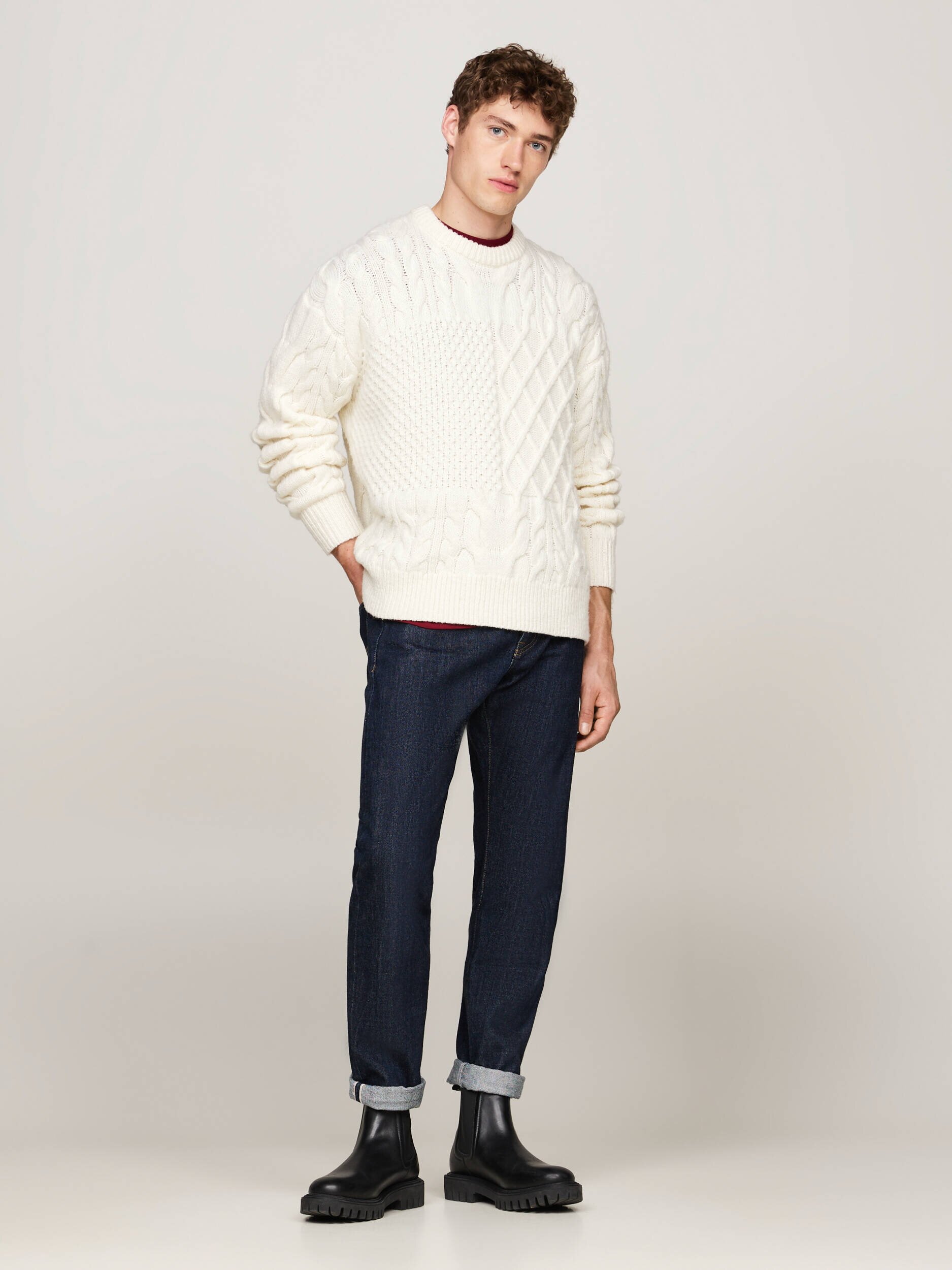 Tommy Hilfiger De lână pulover | Regular Fit