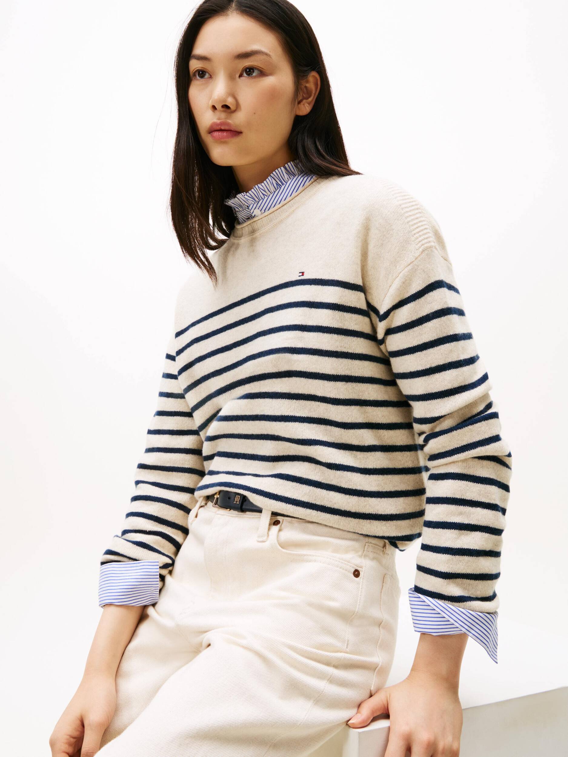 Tommy Hilfiger De lână pulover | Relaxed fit