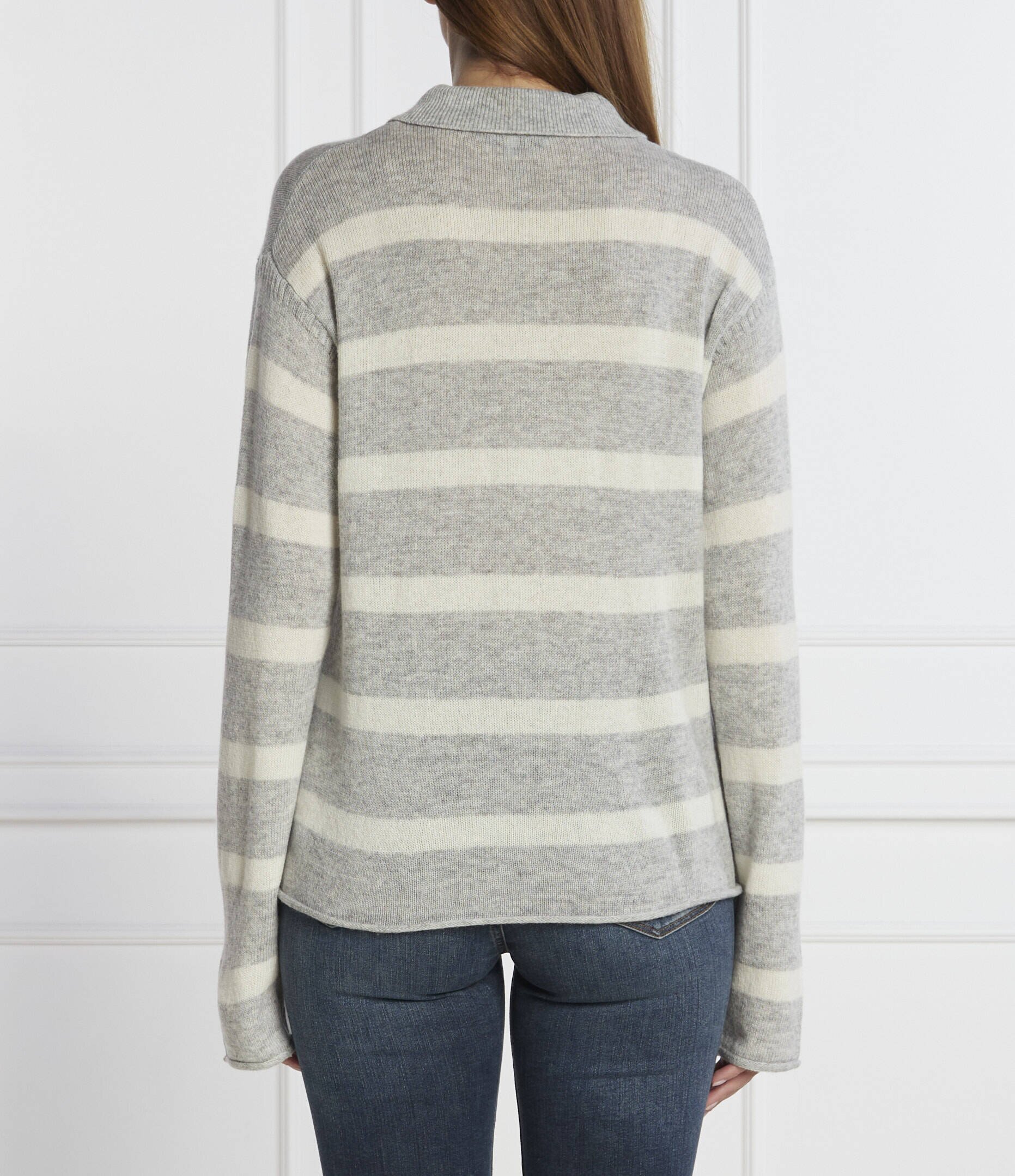 Tommy Hilfiger De lână pulover SOFT WOOL POLO-NK SWEATER | Regular Fit
