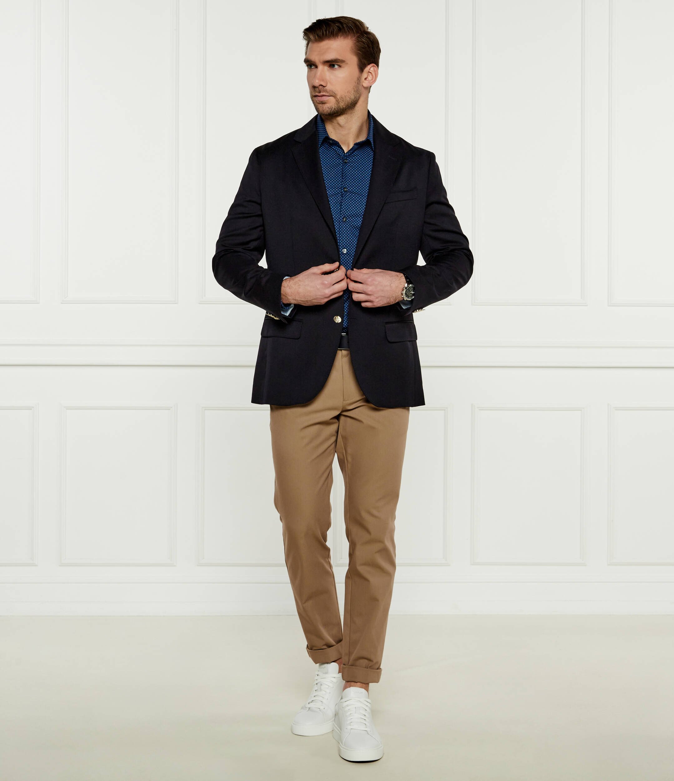 Tommy Hilfiger De lână sacou CLUB | Regular Fit