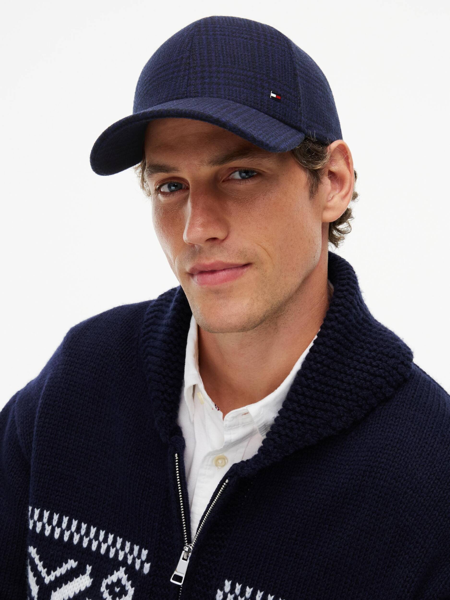 Tommy Hilfiger De lână șapcă baseball Melton