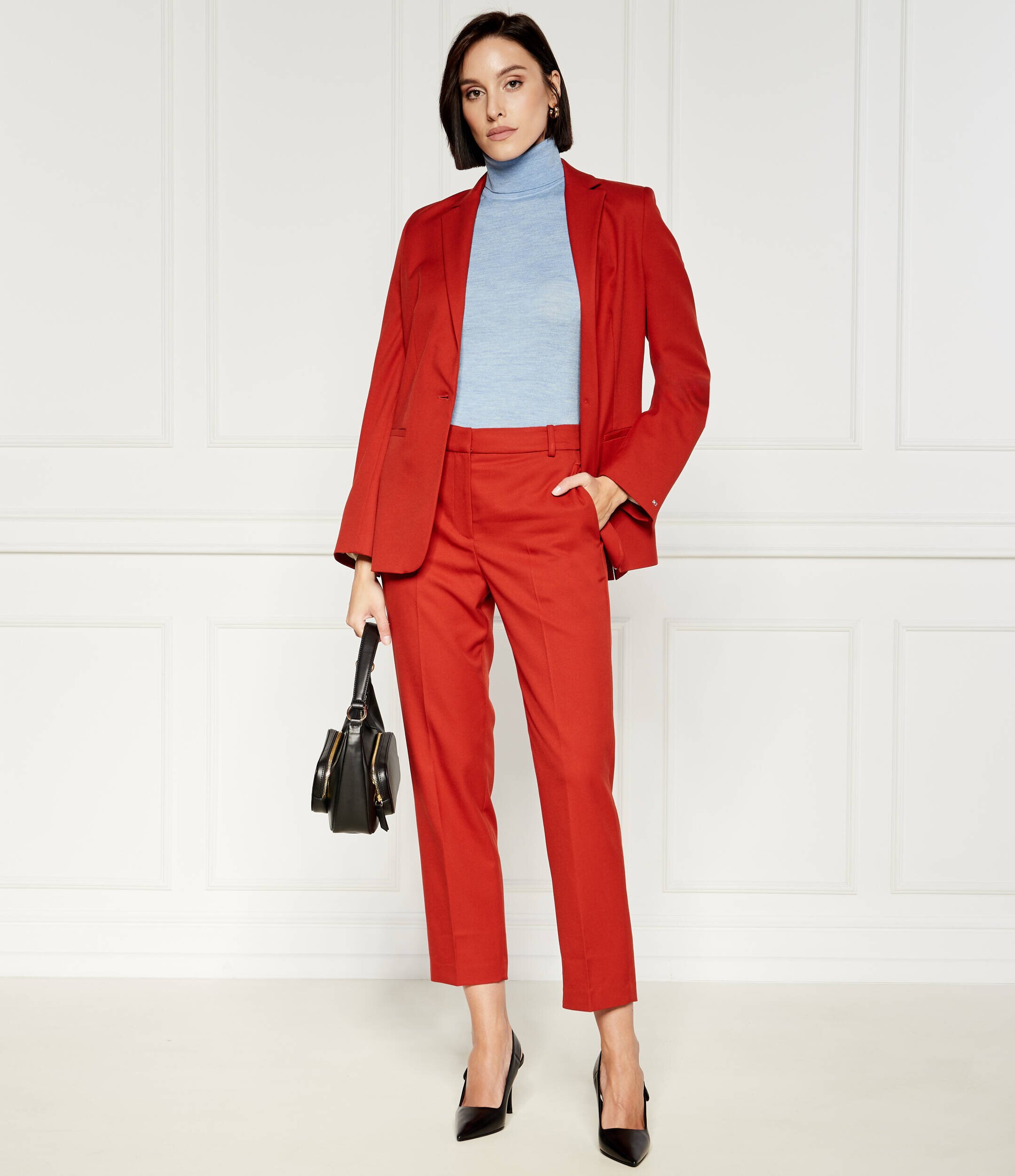Tommy Hilfiger De lână top | Slim Fit