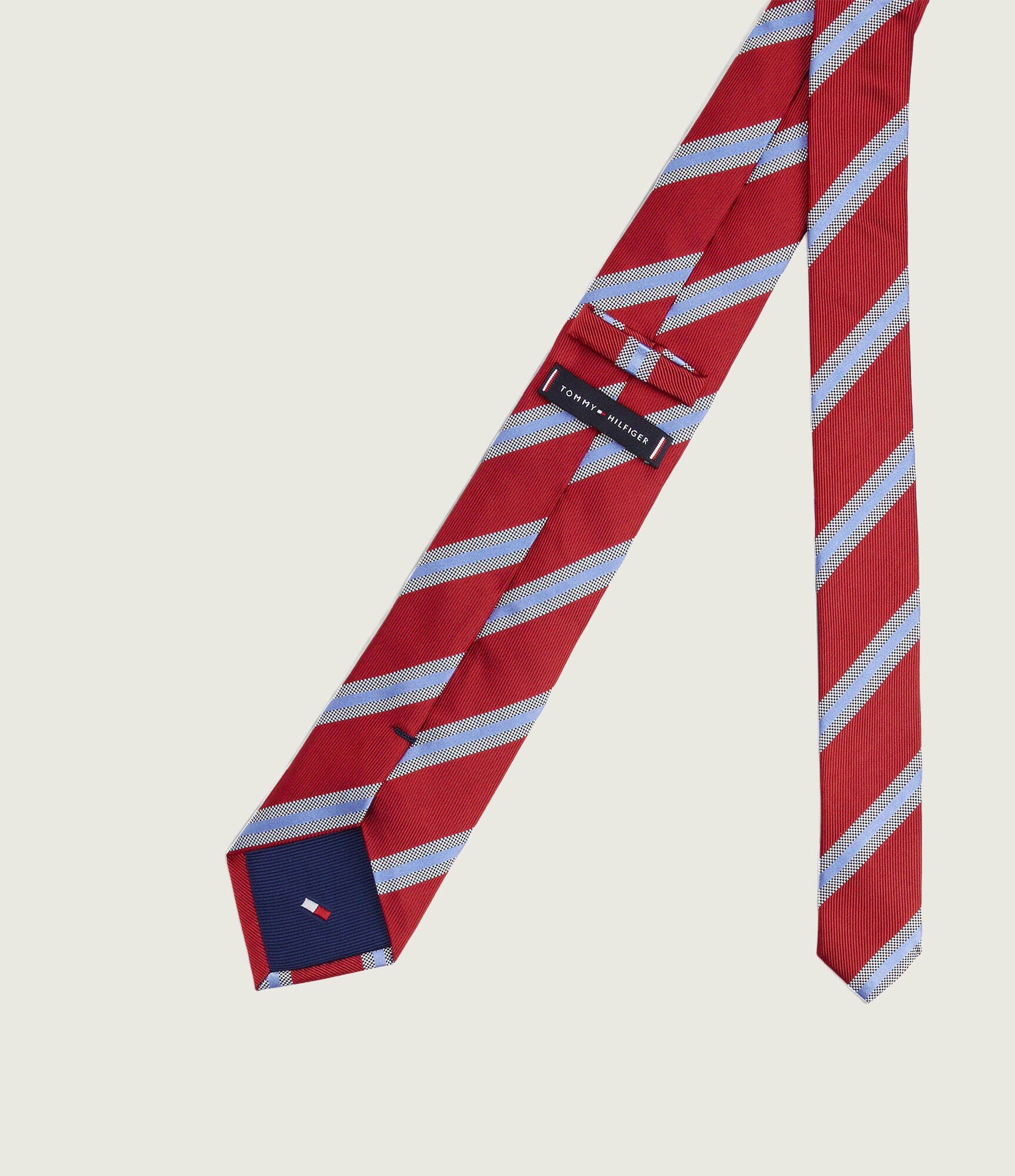 Tommy Hilfiger De mătase cravată TH x F.C. Liverpool
