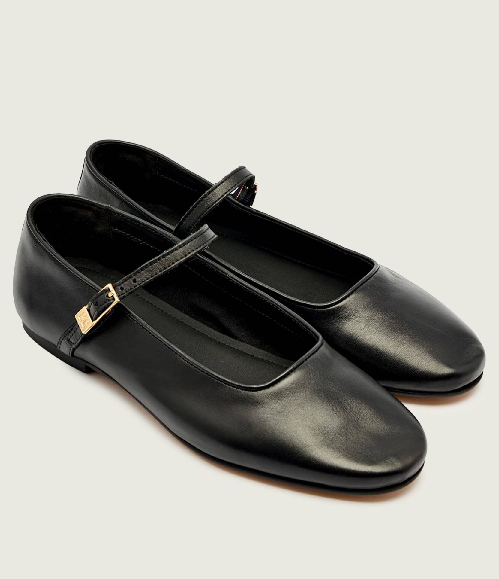 Tommy Hilfiger De piele balerini Mary Jane