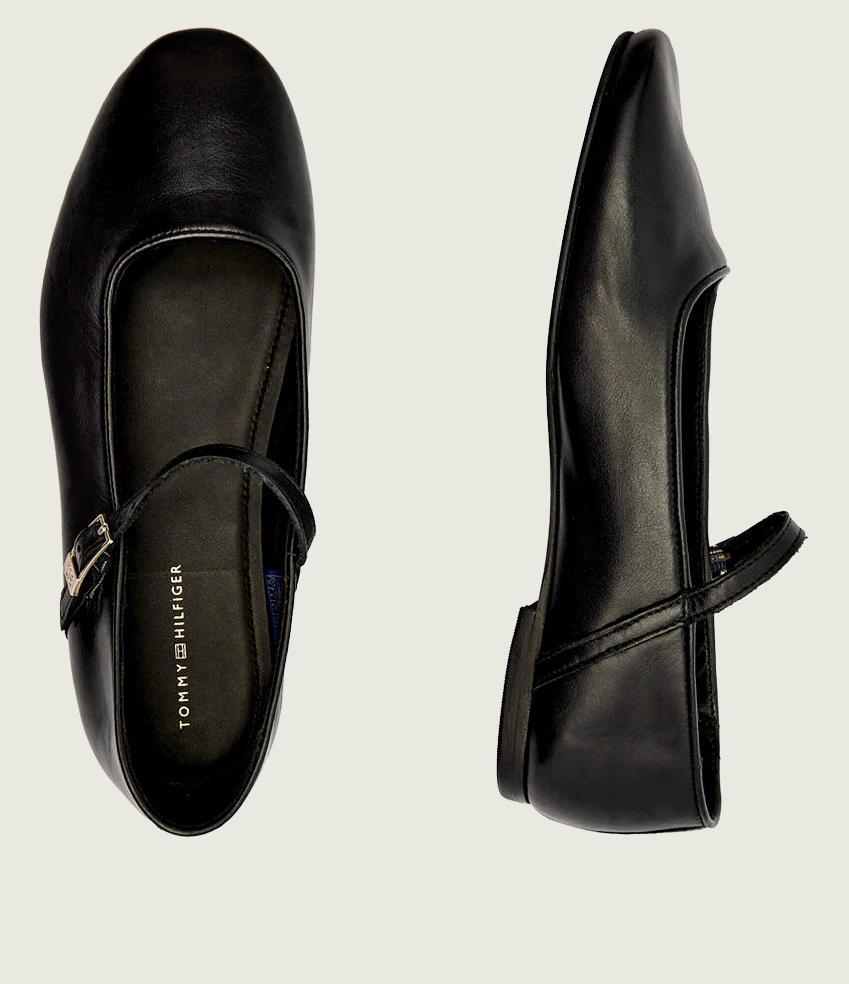 Tommy Hilfiger De piele balerini Mary Jane