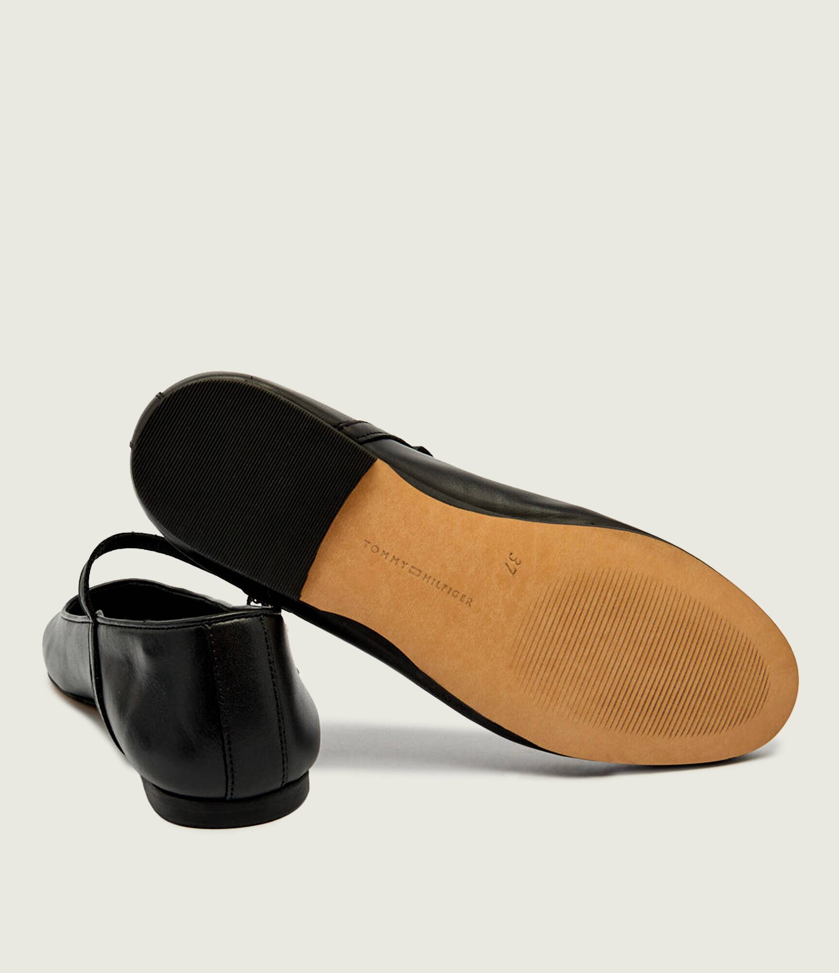 Tommy Hilfiger De piele balerini Mary Jane