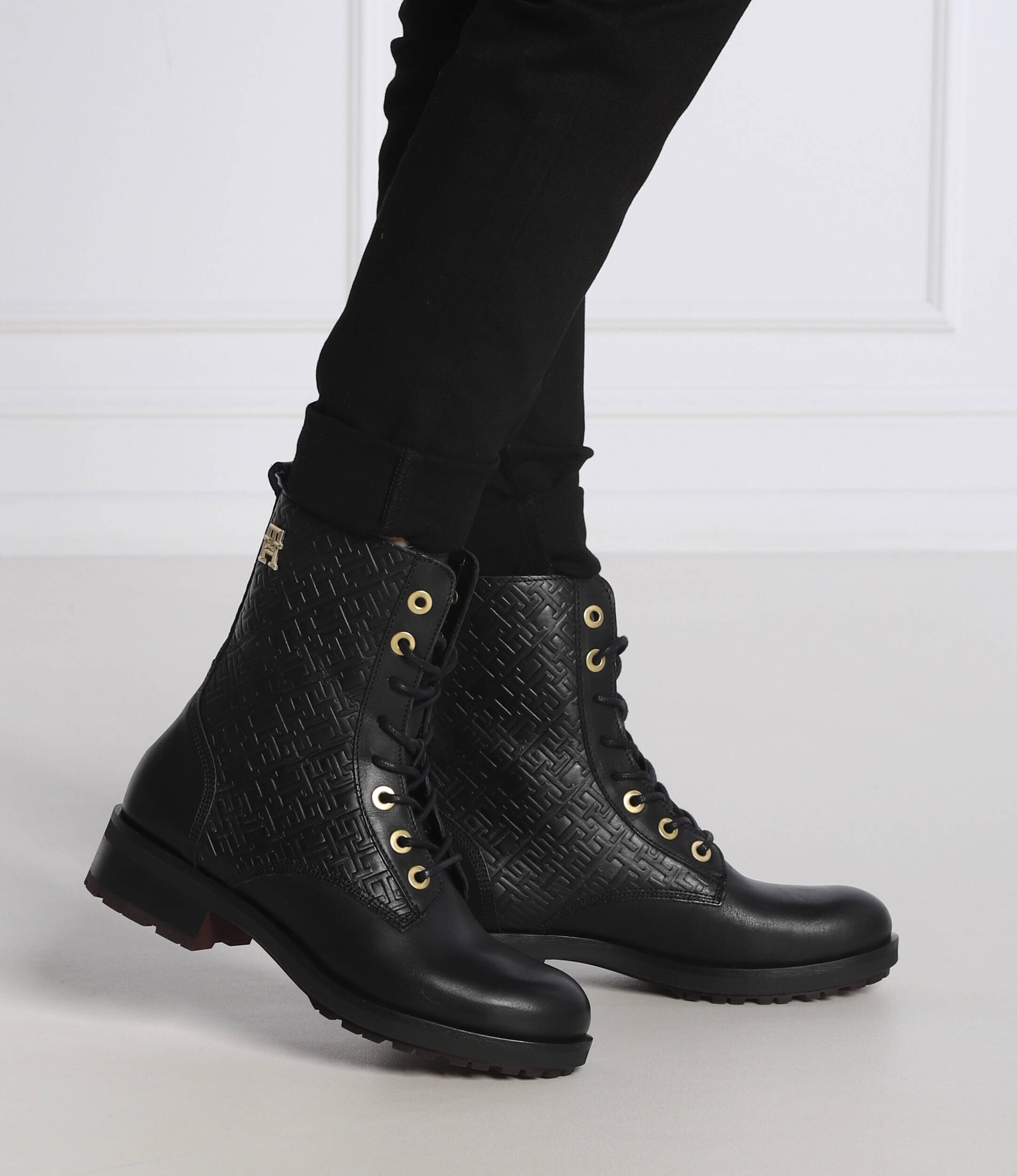 Tommy Hilfiger De piele botine