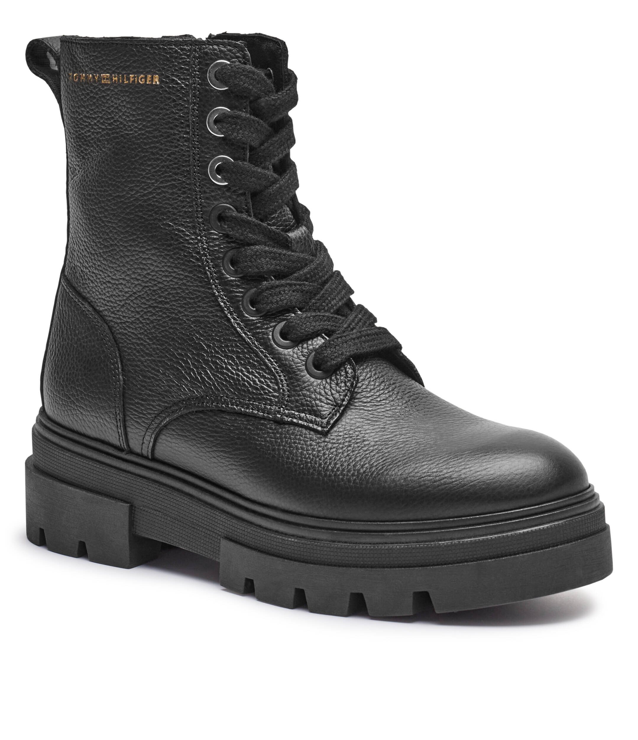 Tommy Hilfiger De piele botine