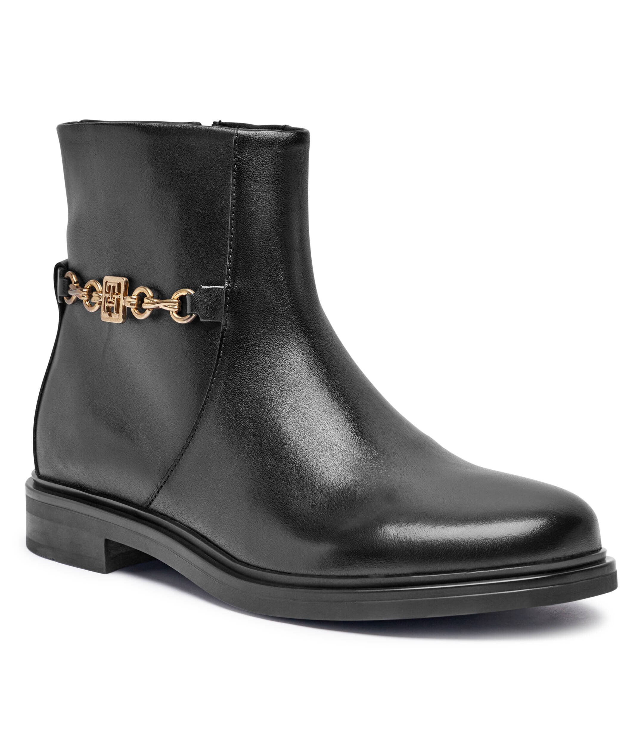 Tommy Hilfiger De piele botine