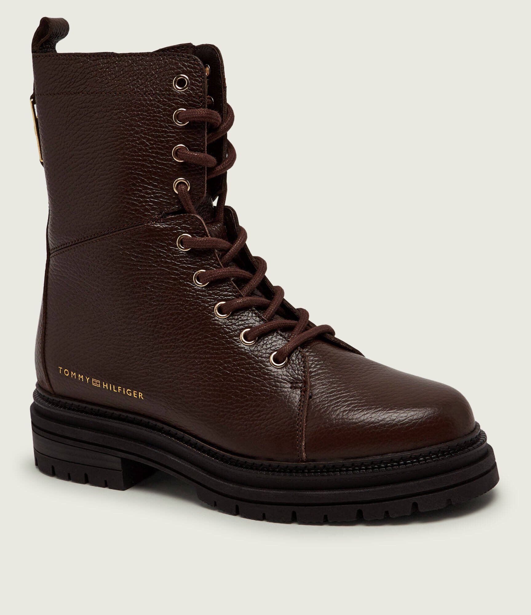 Tommy Hilfiger De piele botine TH Emboss