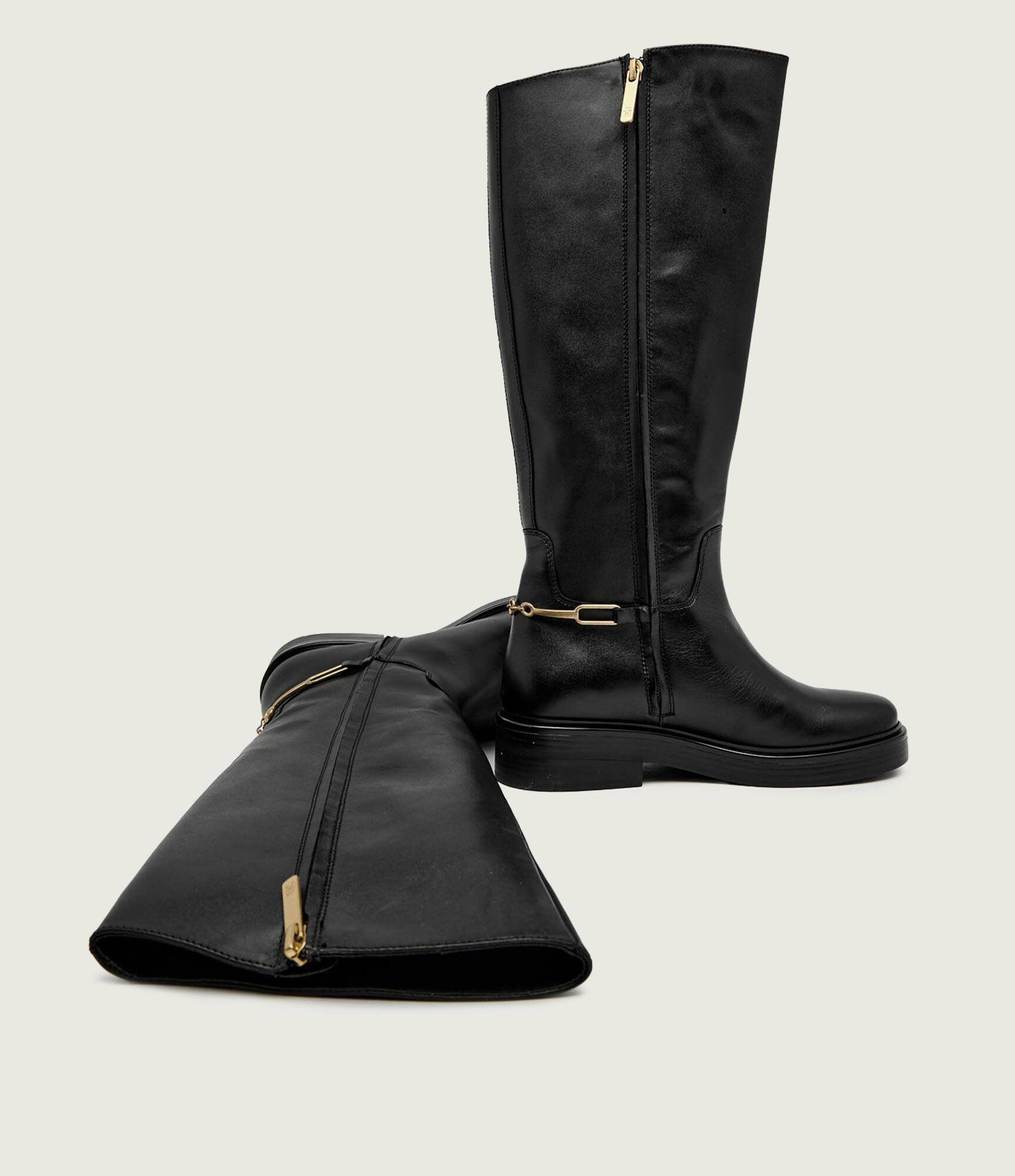 Tommy Hilfiger De piele cizme de echitație