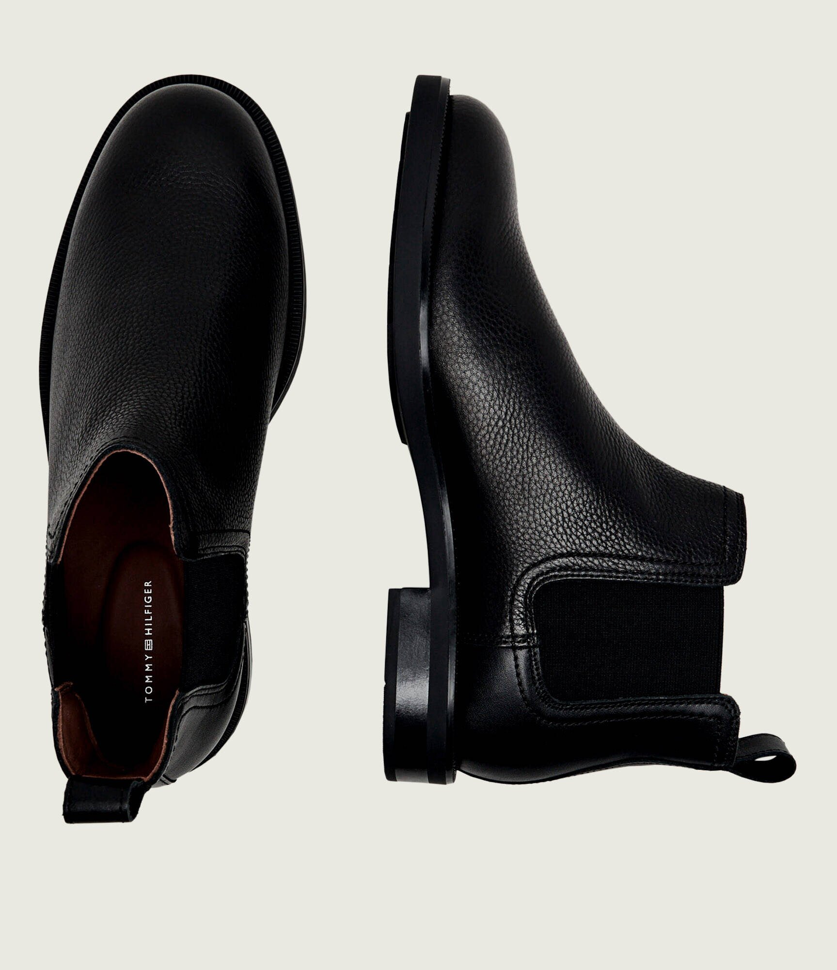 Tommy Hilfiger De piele ghete chelsea