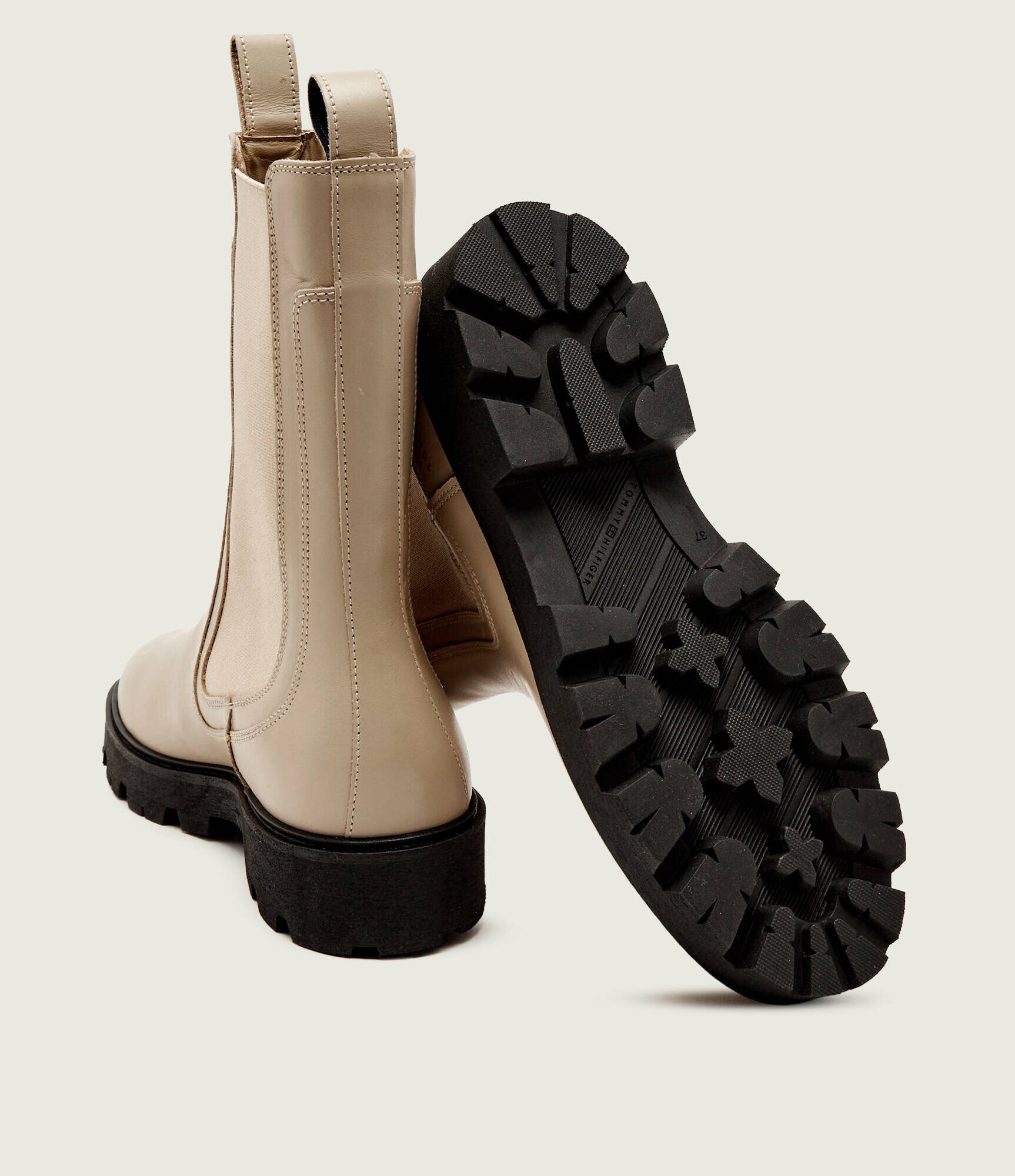 Tommy Hilfiger De piele ghete chelsea