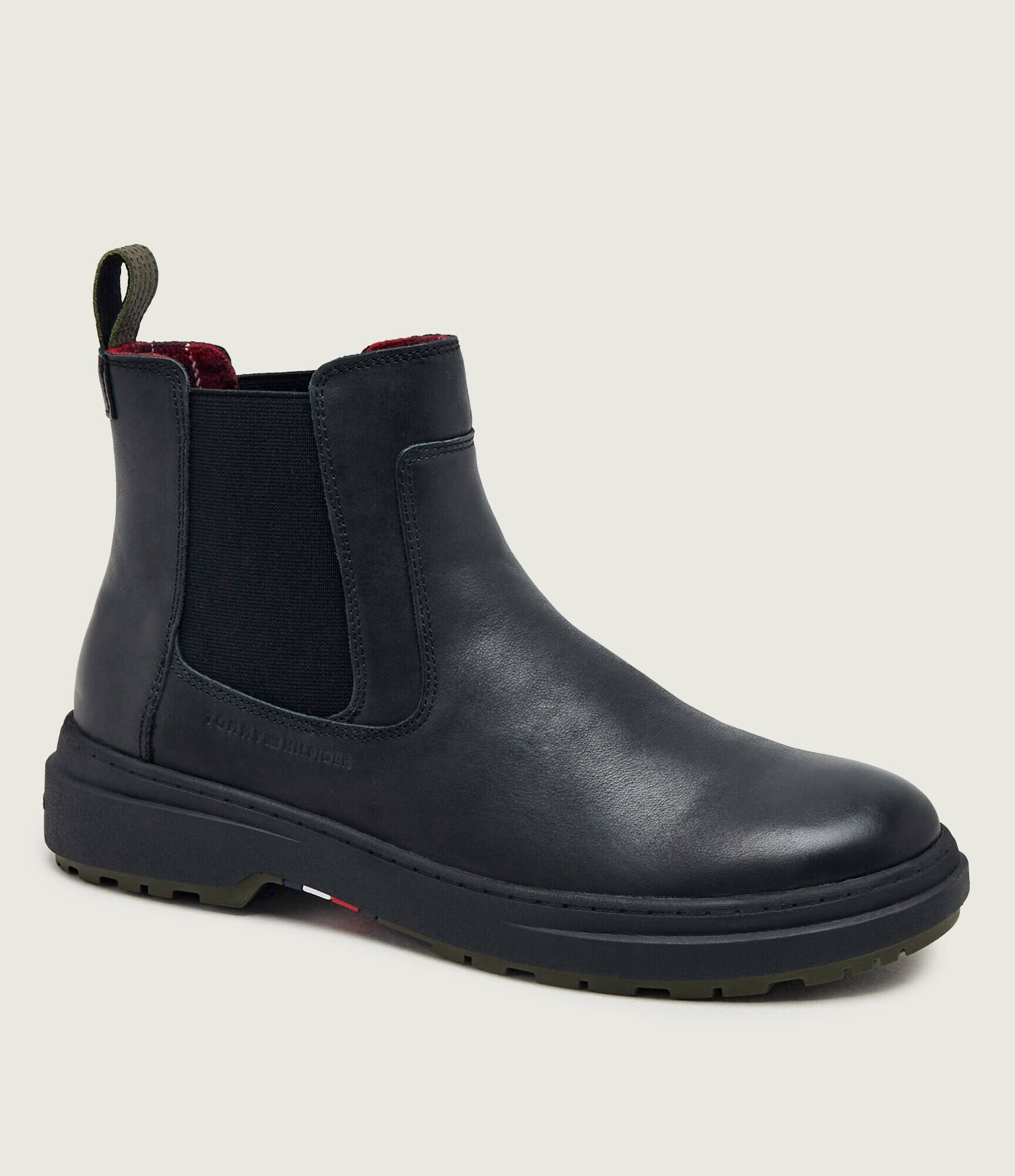 Tommy Hilfiger De piele ghete chelsea Chelsea