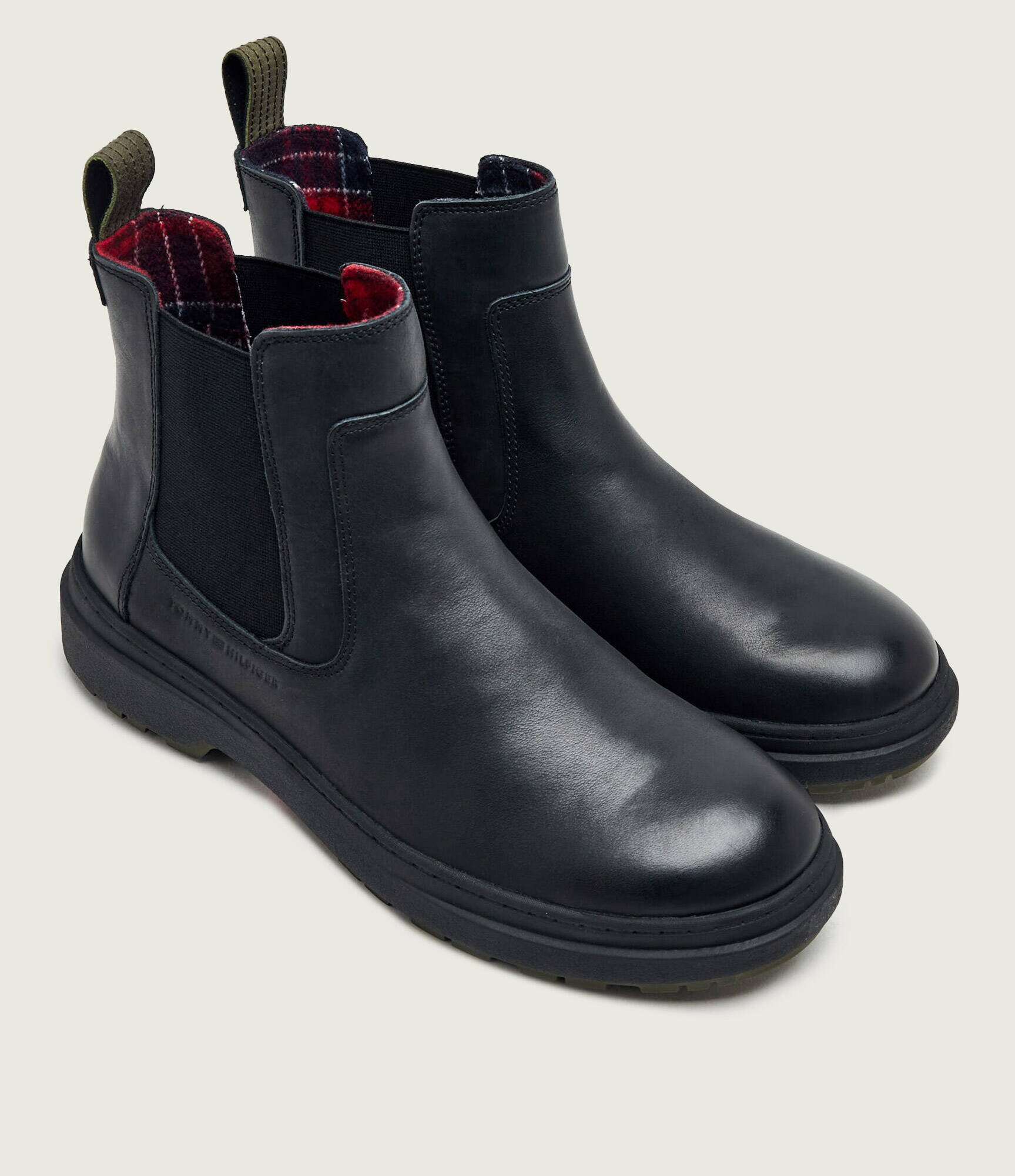 Tommy Hilfiger De piele ghete chelsea Chelsea