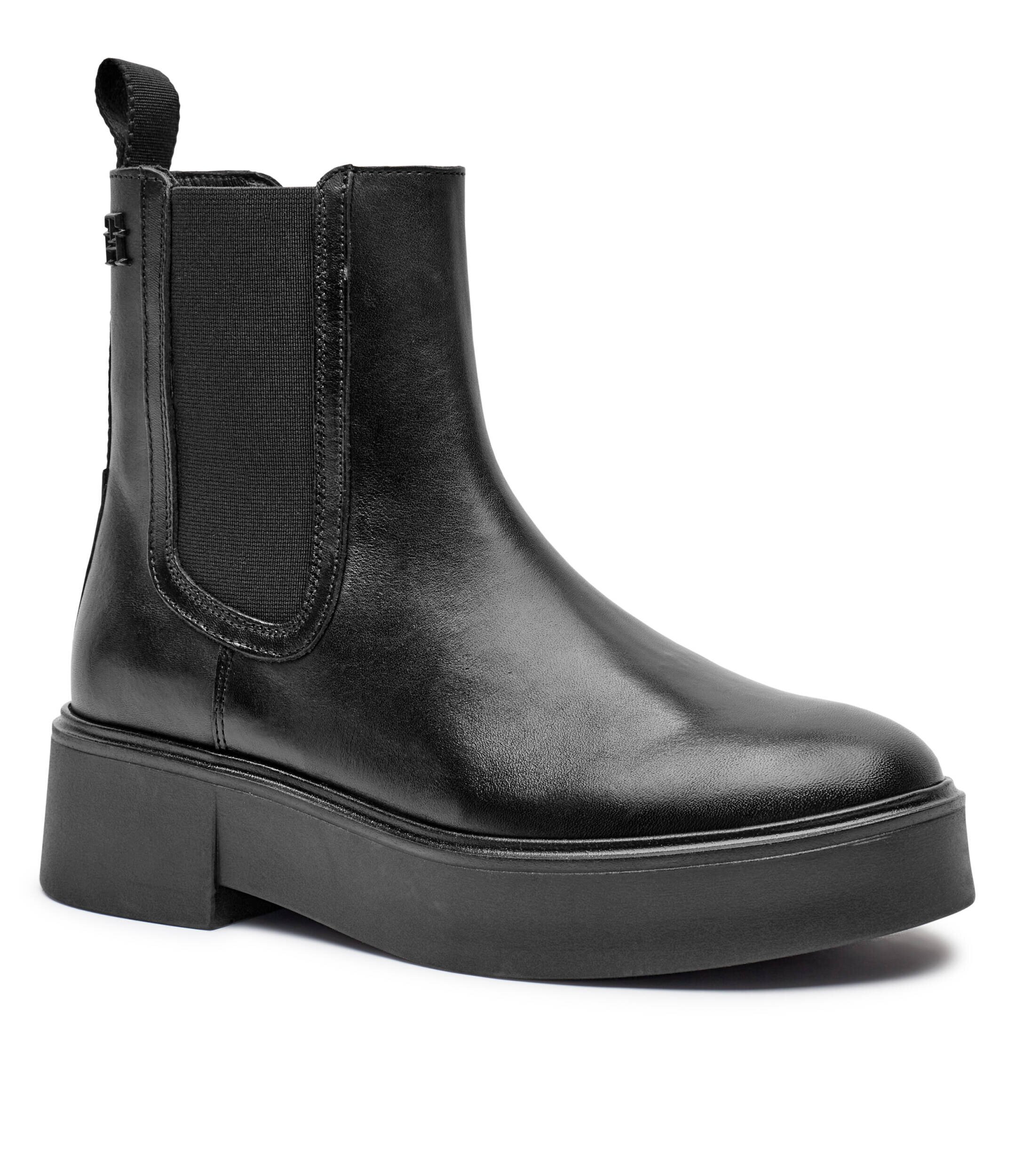 Tommy Hilfiger De piele ghete chelsea Chelsea