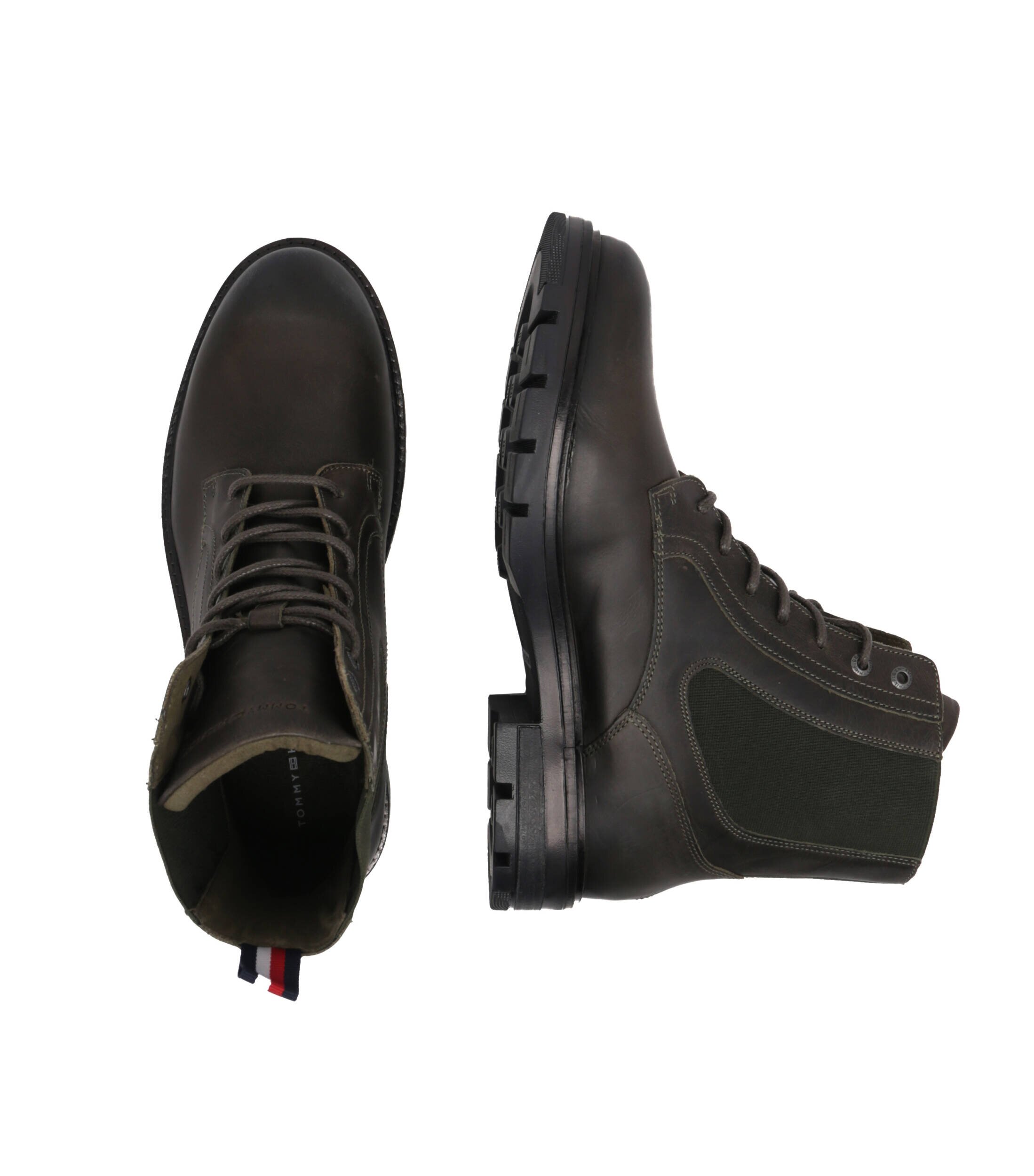 Tommy Hilfiger De piele ghete chelsea LACE UP