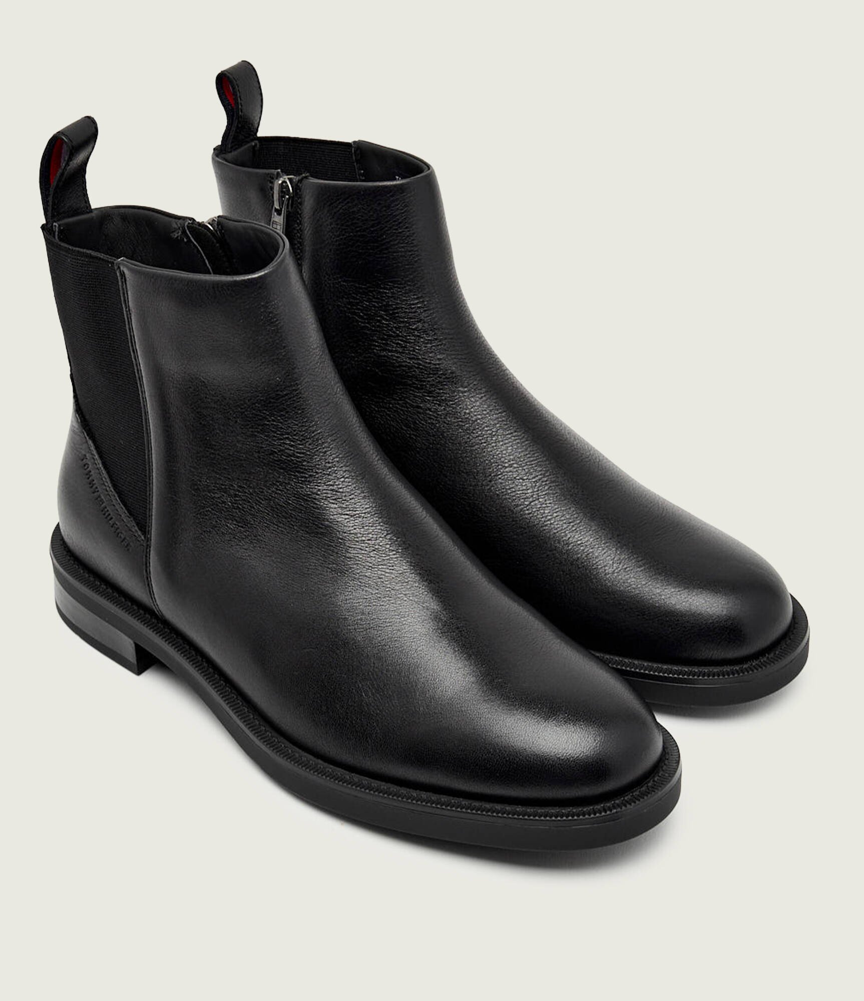 Tommy Hilfiger De piele ghete chelsea VOGUE LTH WARM CHELSEA
