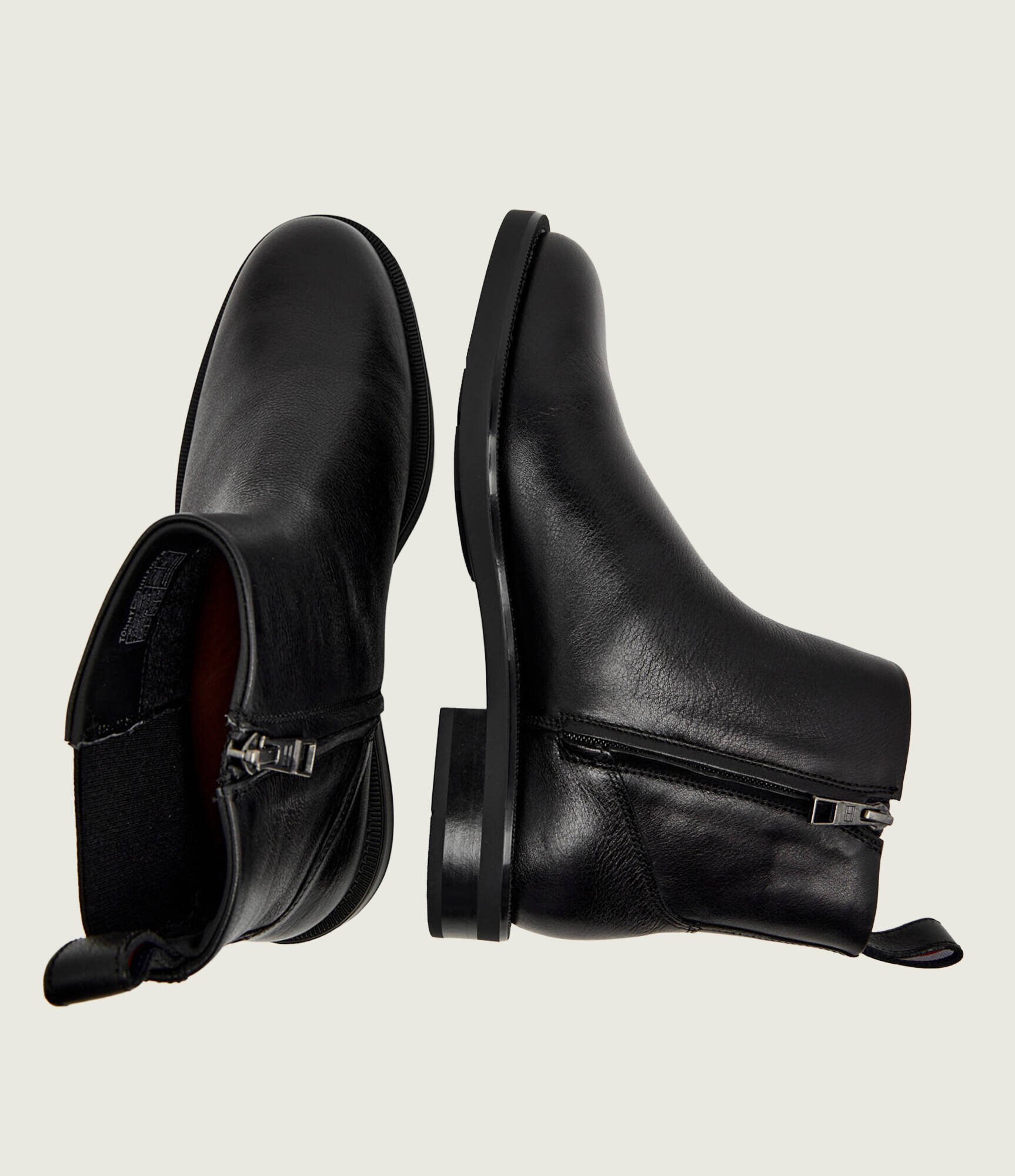 Tommy Hilfiger De piele ghete chelsea VOGUE LTH WARM CHELSEA