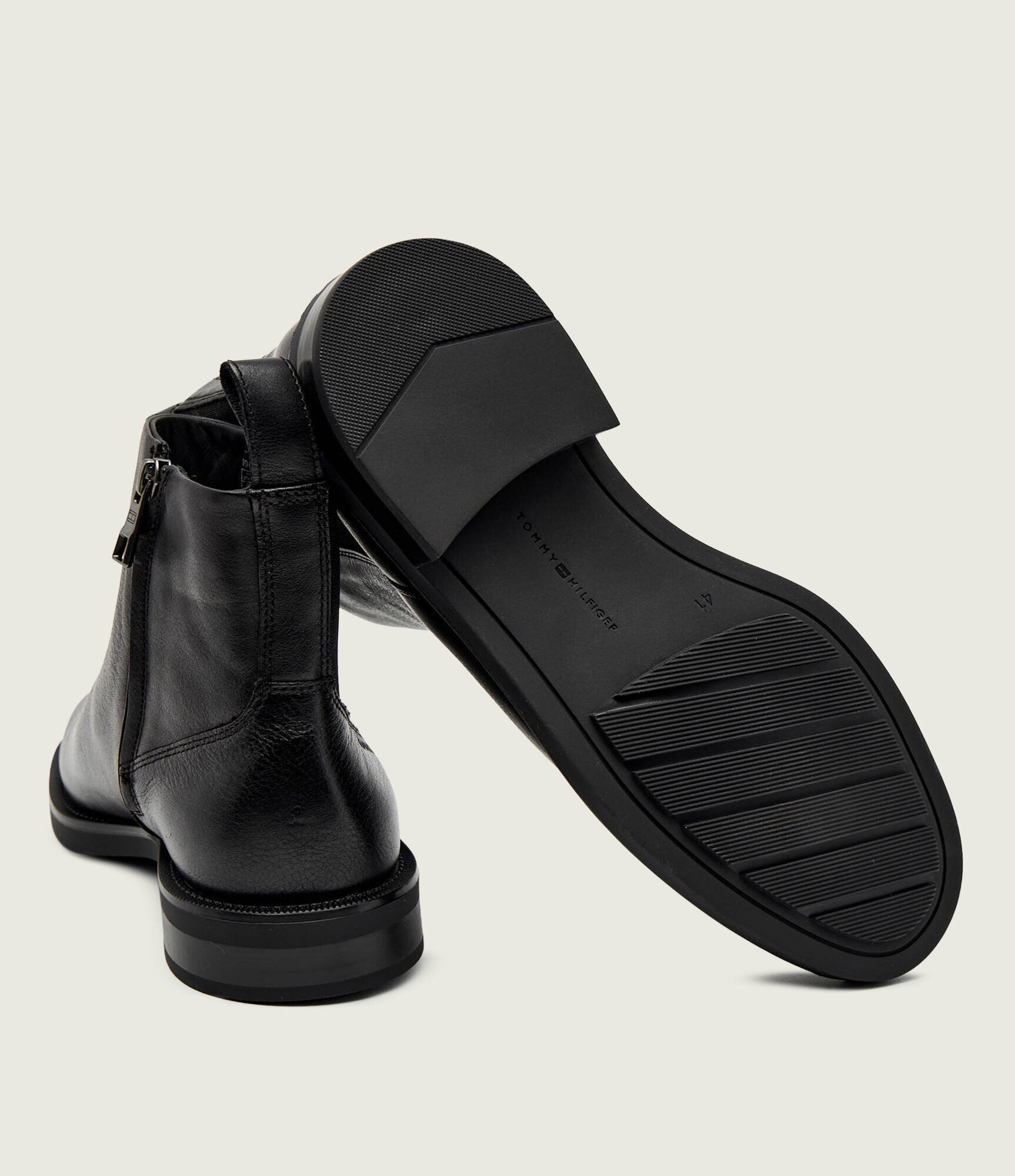 Tommy Hilfiger De piele ghete chelsea VOGUE LTH WARM CHELSEA