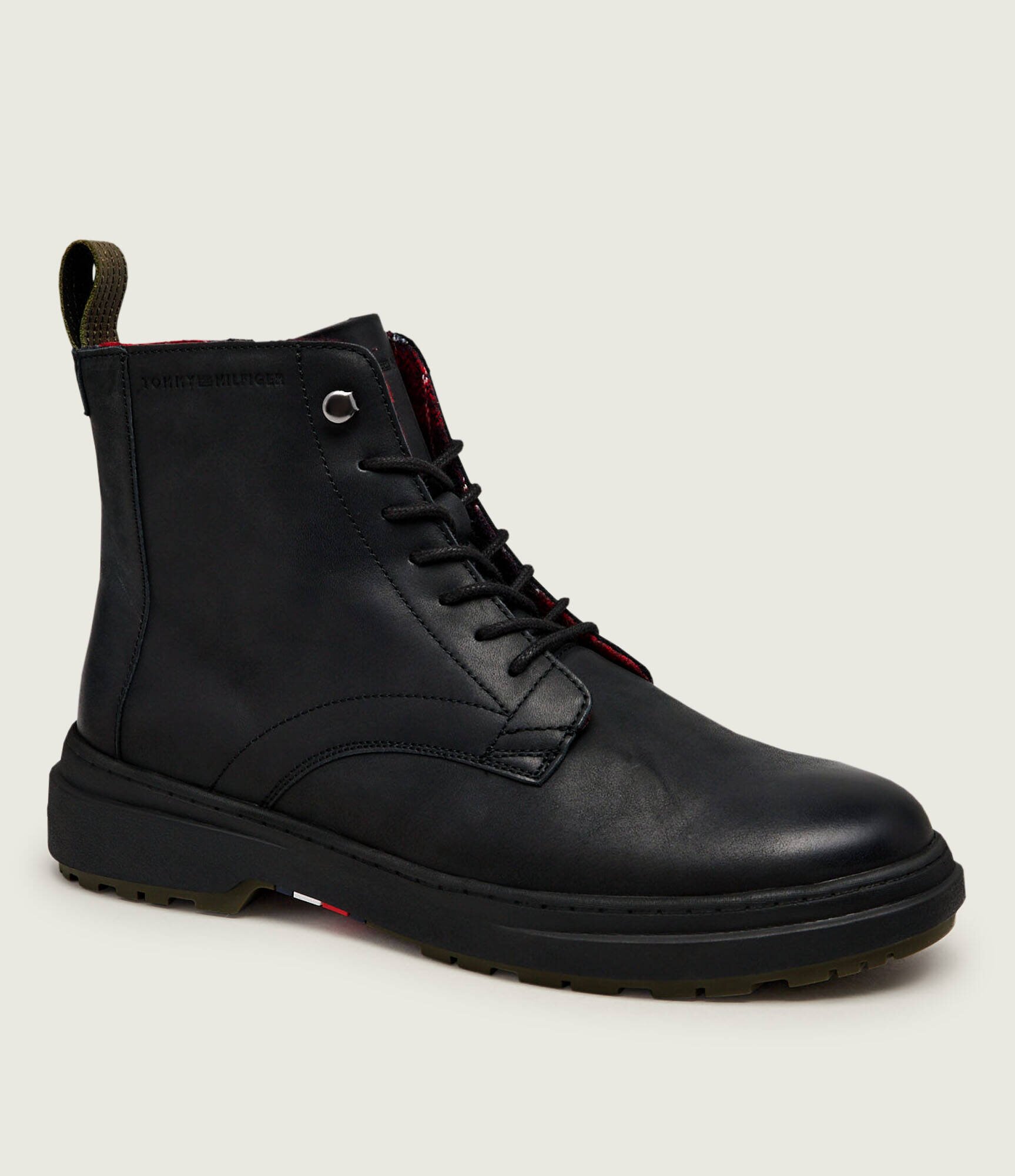 Tommy Hilfiger De piele încălțăminte înaltă