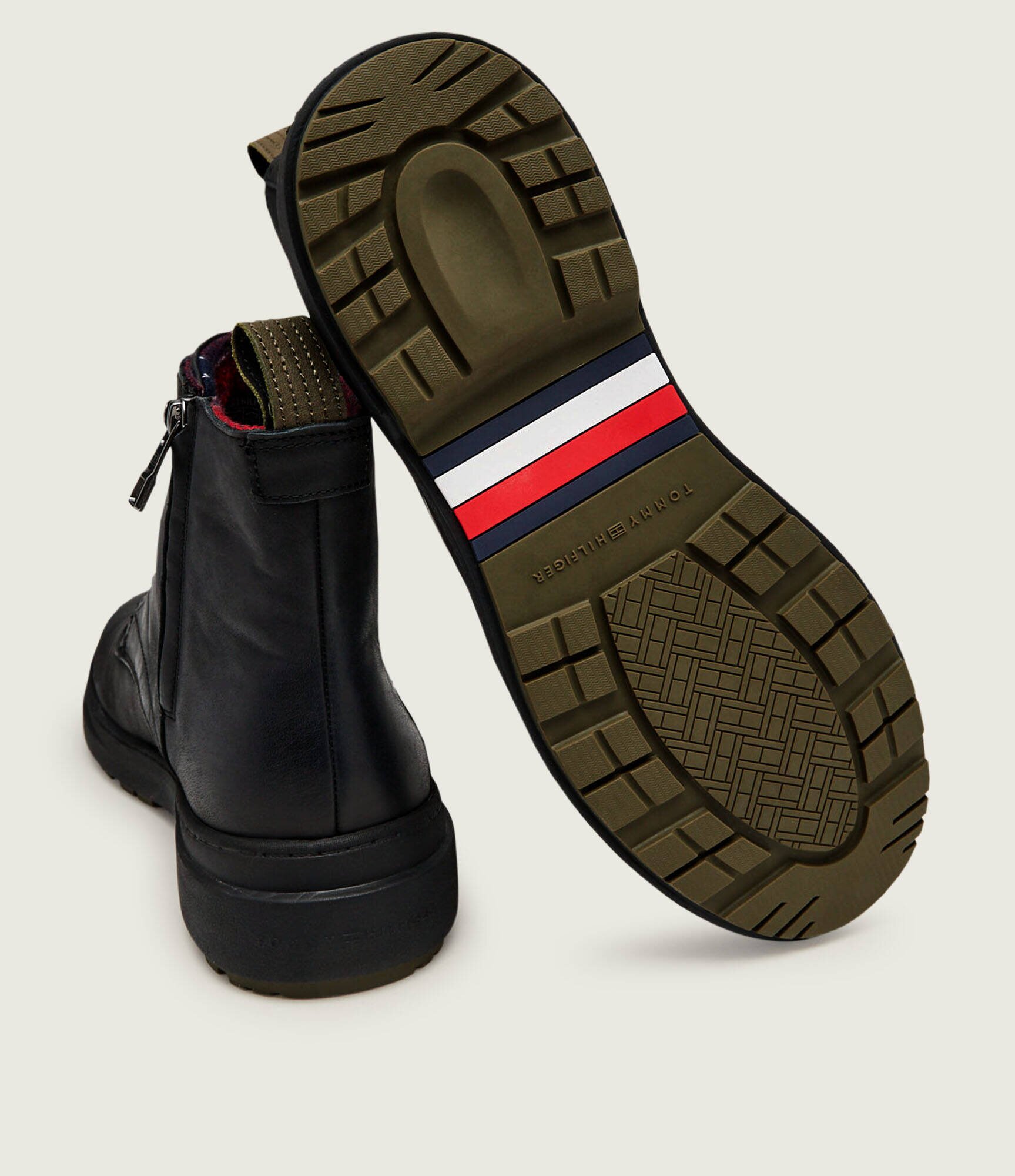 Tommy Hilfiger De piele încălțăminte înaltă