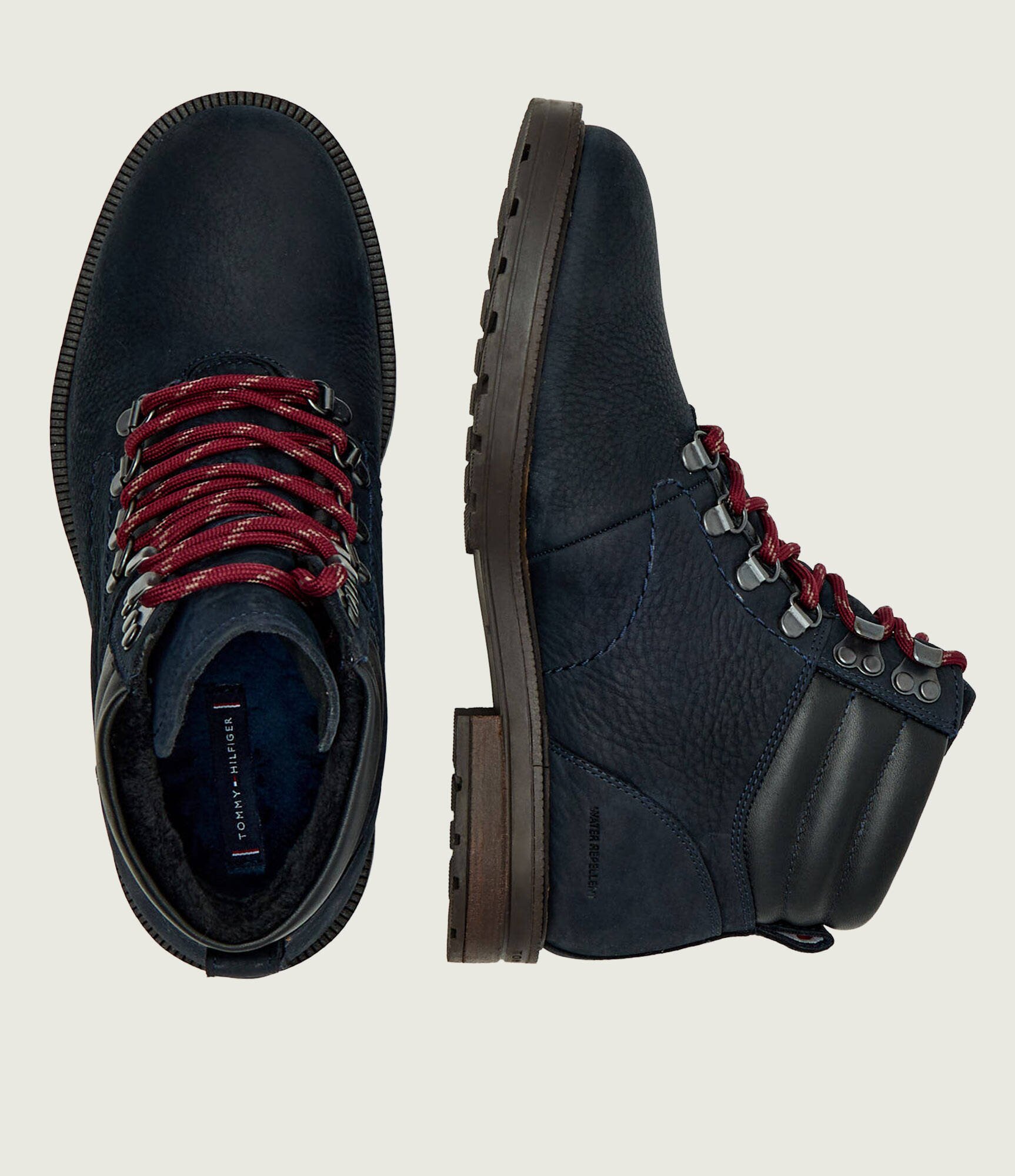 Tommy Hilfiger De piele încălțăminte înaltă