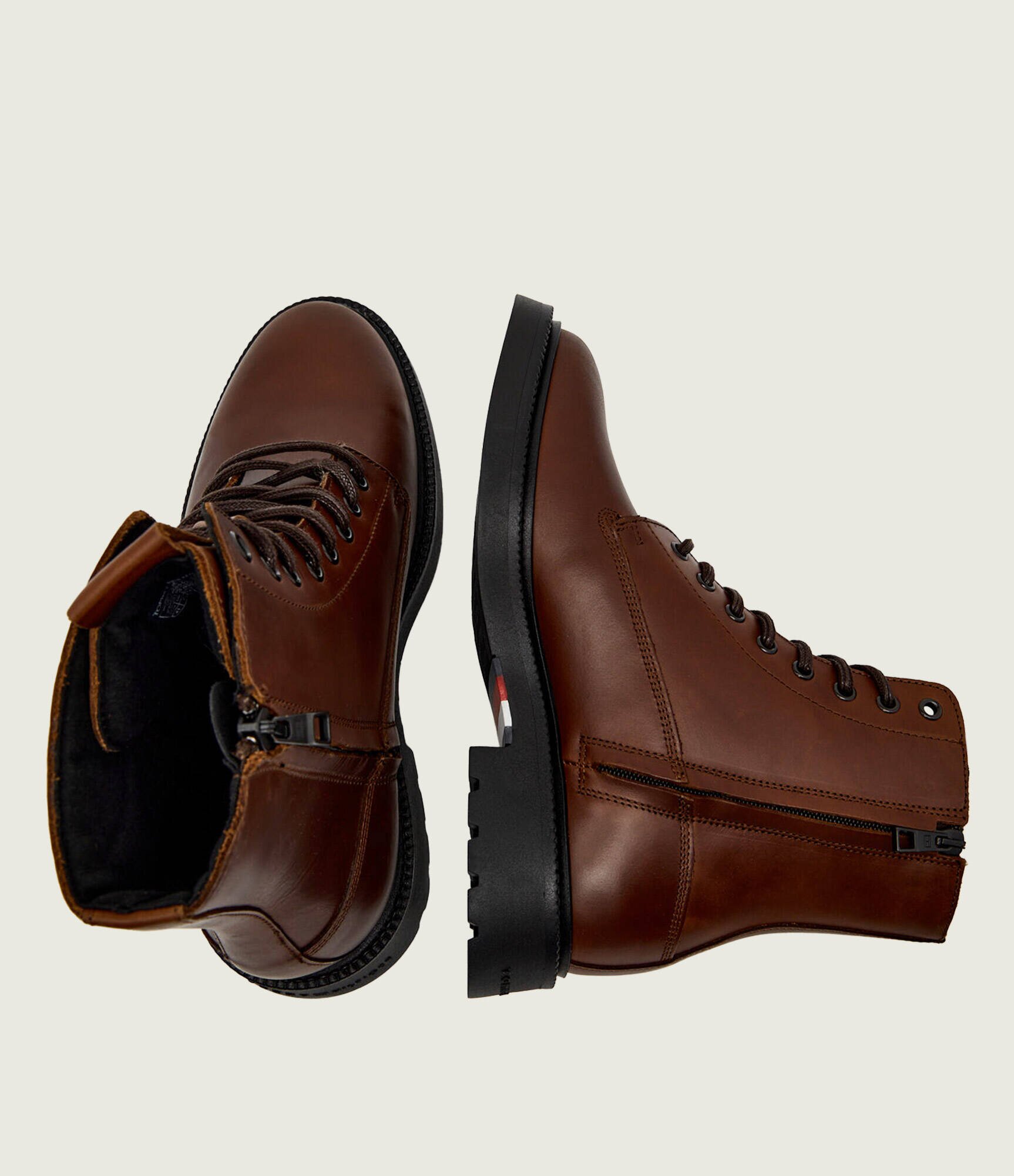 Tommy Hilfiger De piele încălțăminte înaltă