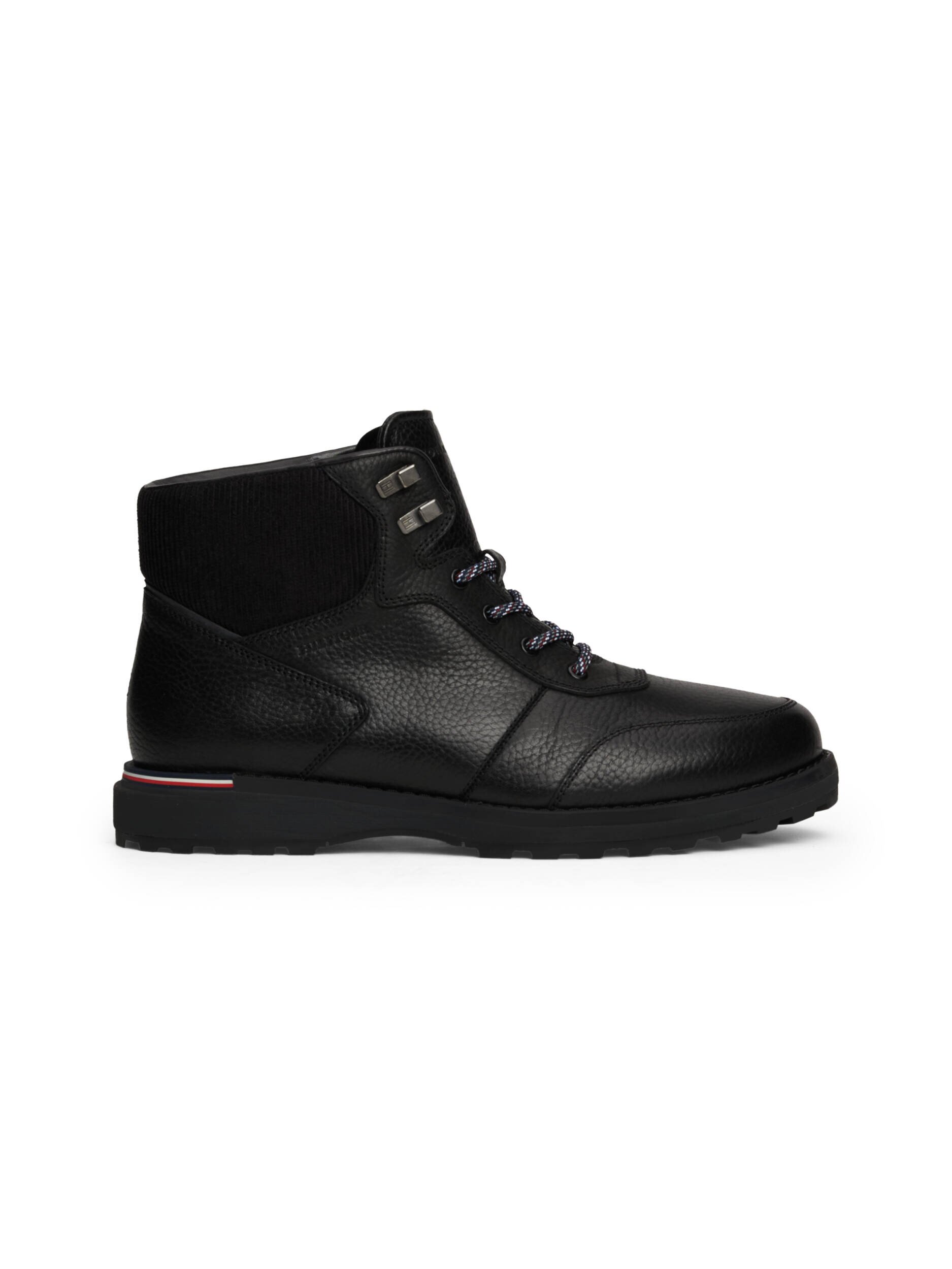 Tommy Hilfiger De piele încălțăminte înaltă CORPORATE WARM OUTDOOR LTH BOOT