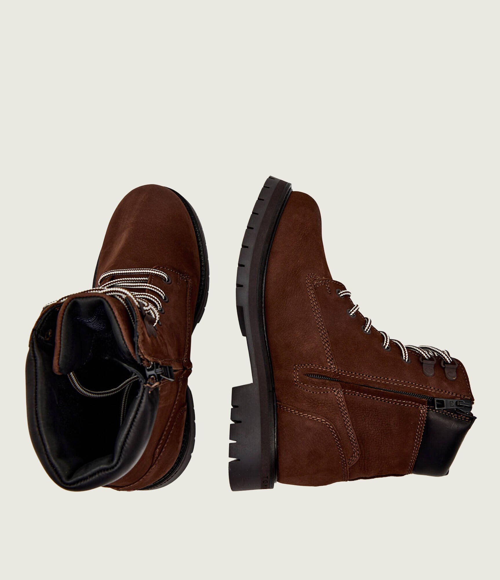 Tommy Hilfiger De piele încălțăminte înaltă FLEX