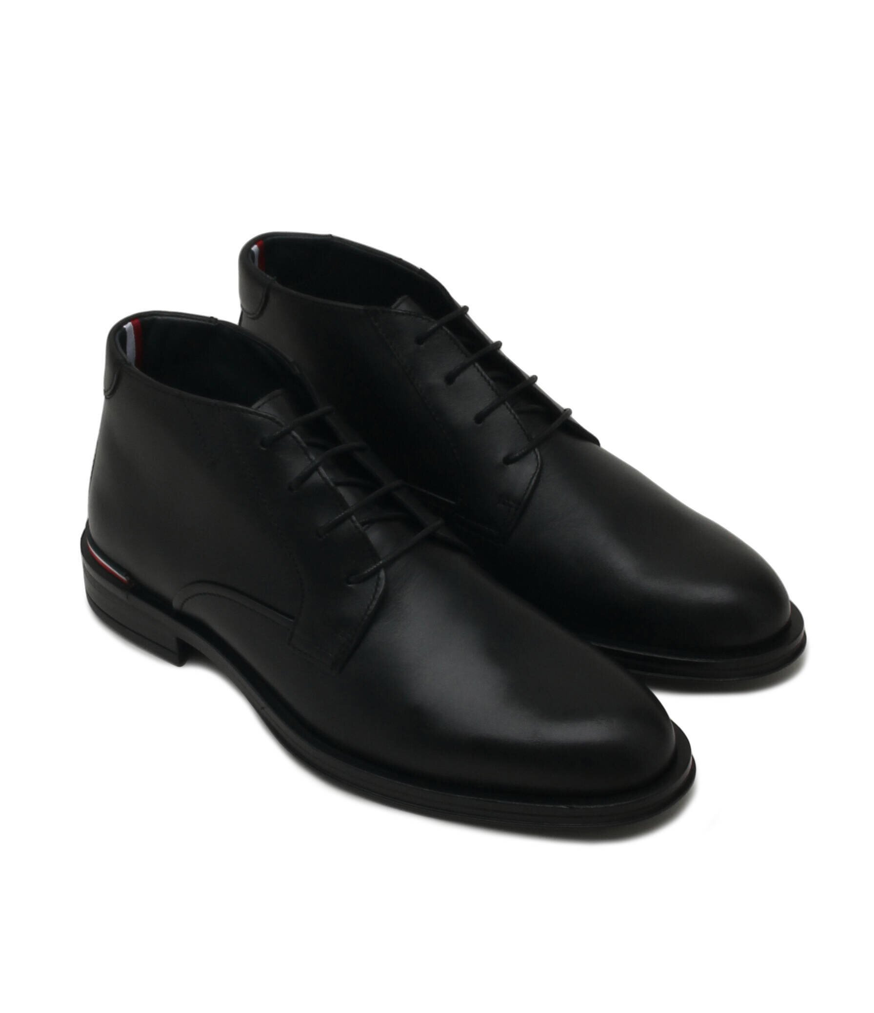 Tommy Hilfiger De piele pantofi CORE RWB HILFIGER LTH L BOOT