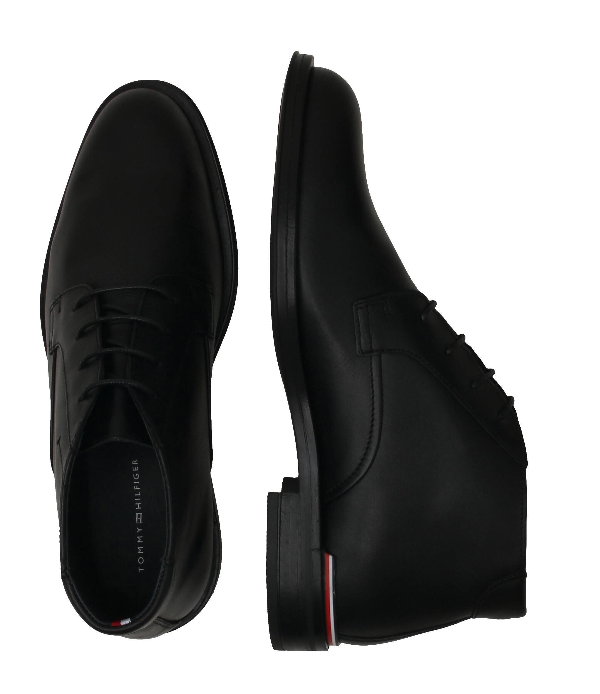 Tommy Hilfiger De piele pantofi CORE RWB HILFIGER LTH L BOOT