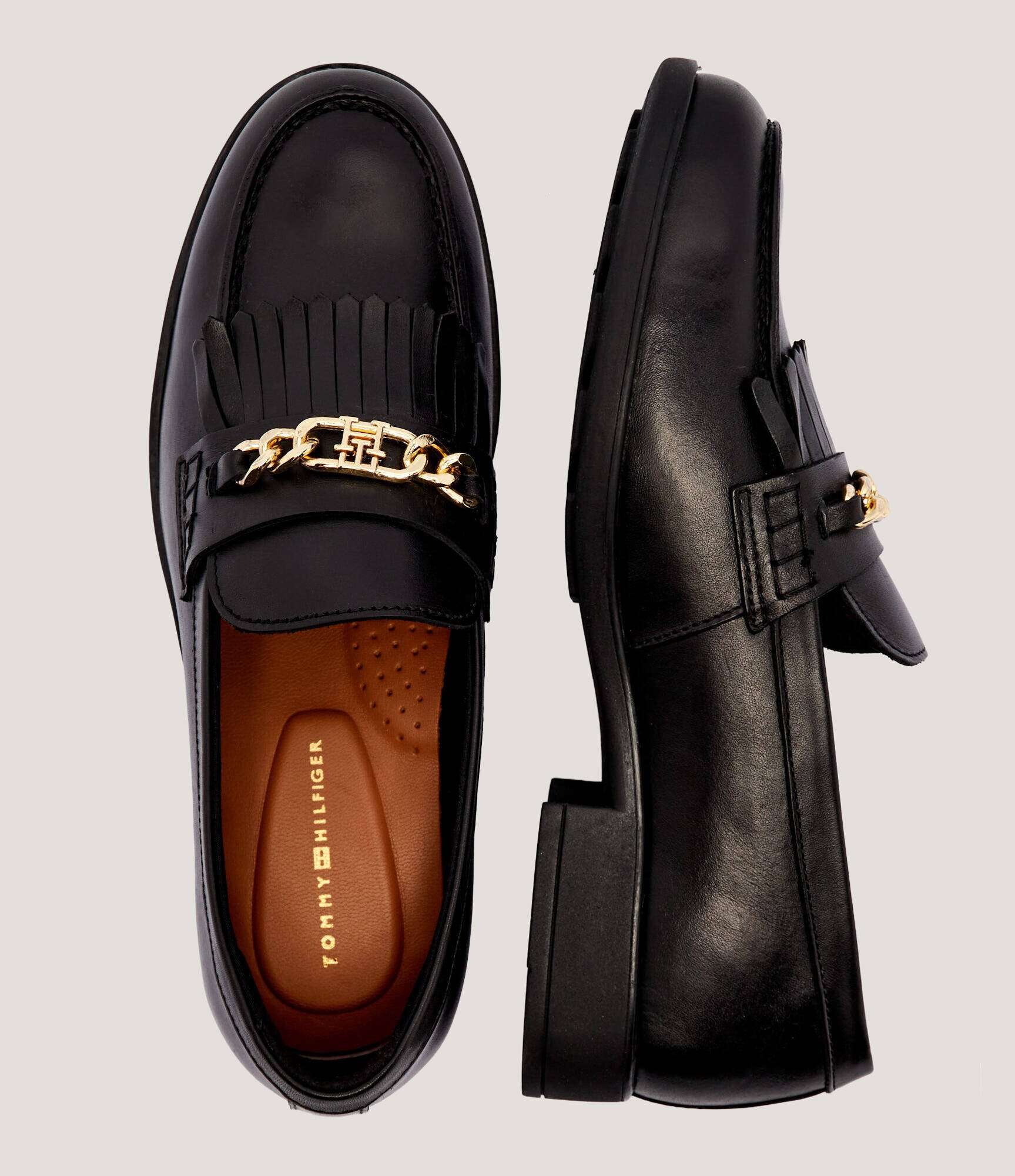 Tommy Hilfiger De piele pantofi loafer