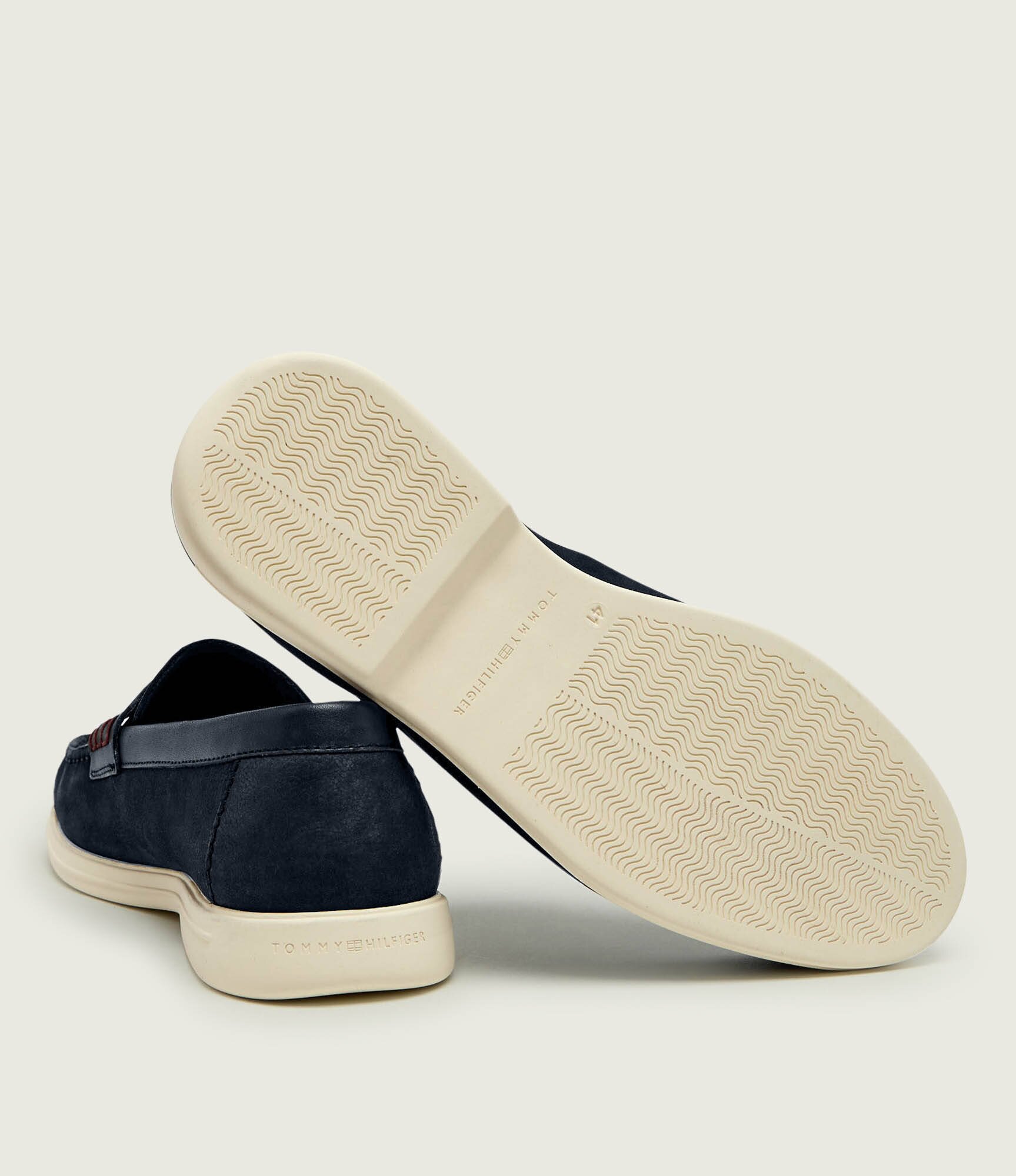 Tommy Hilfiger De piele pantofi loafer HILFIGER MIX